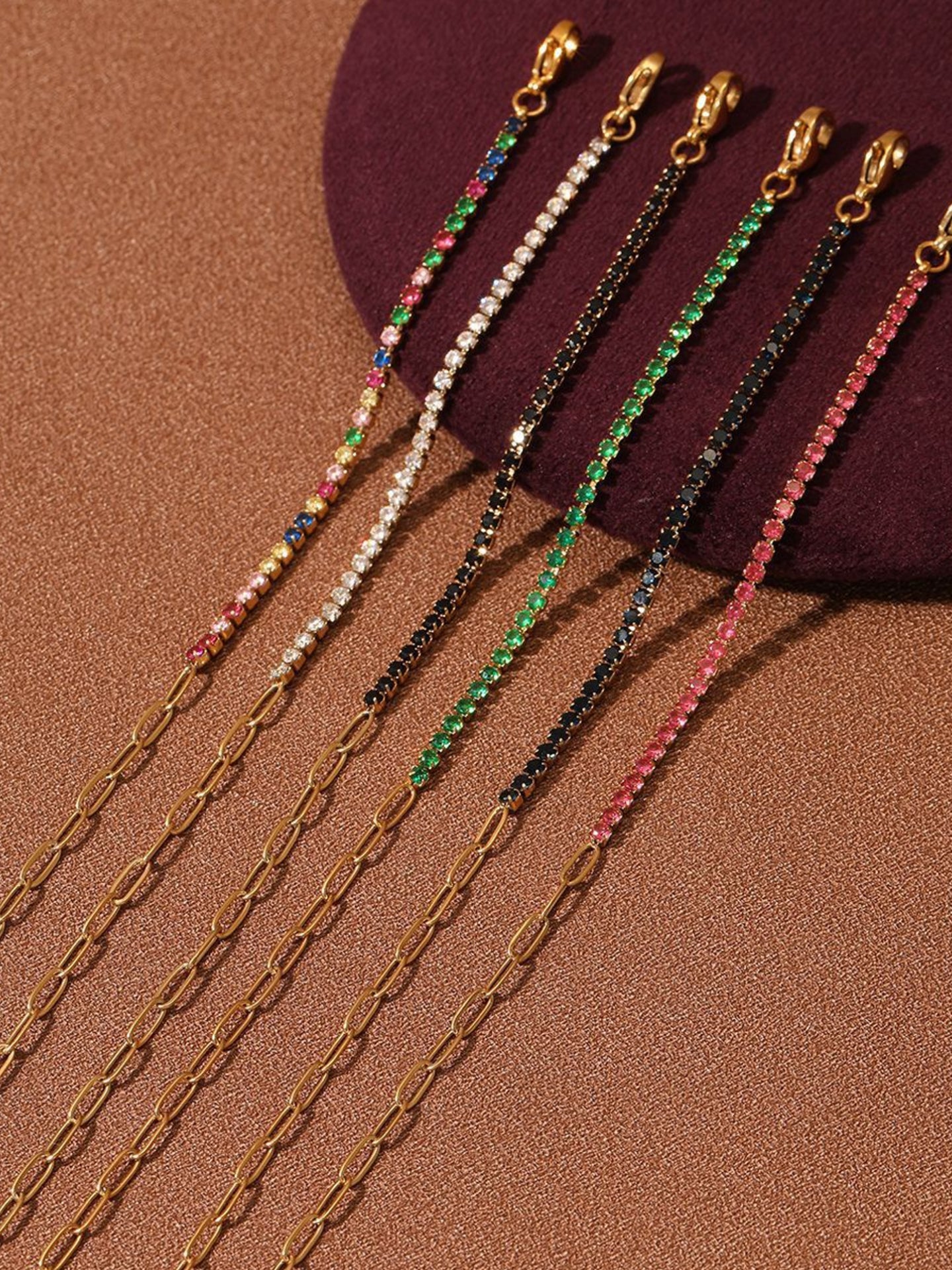 RAINBOW DIAMOND BRACELET