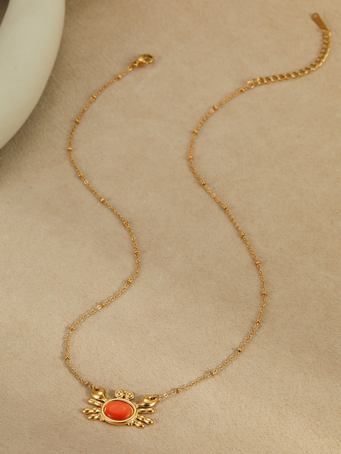 CUTE CRAB RING/Necklace