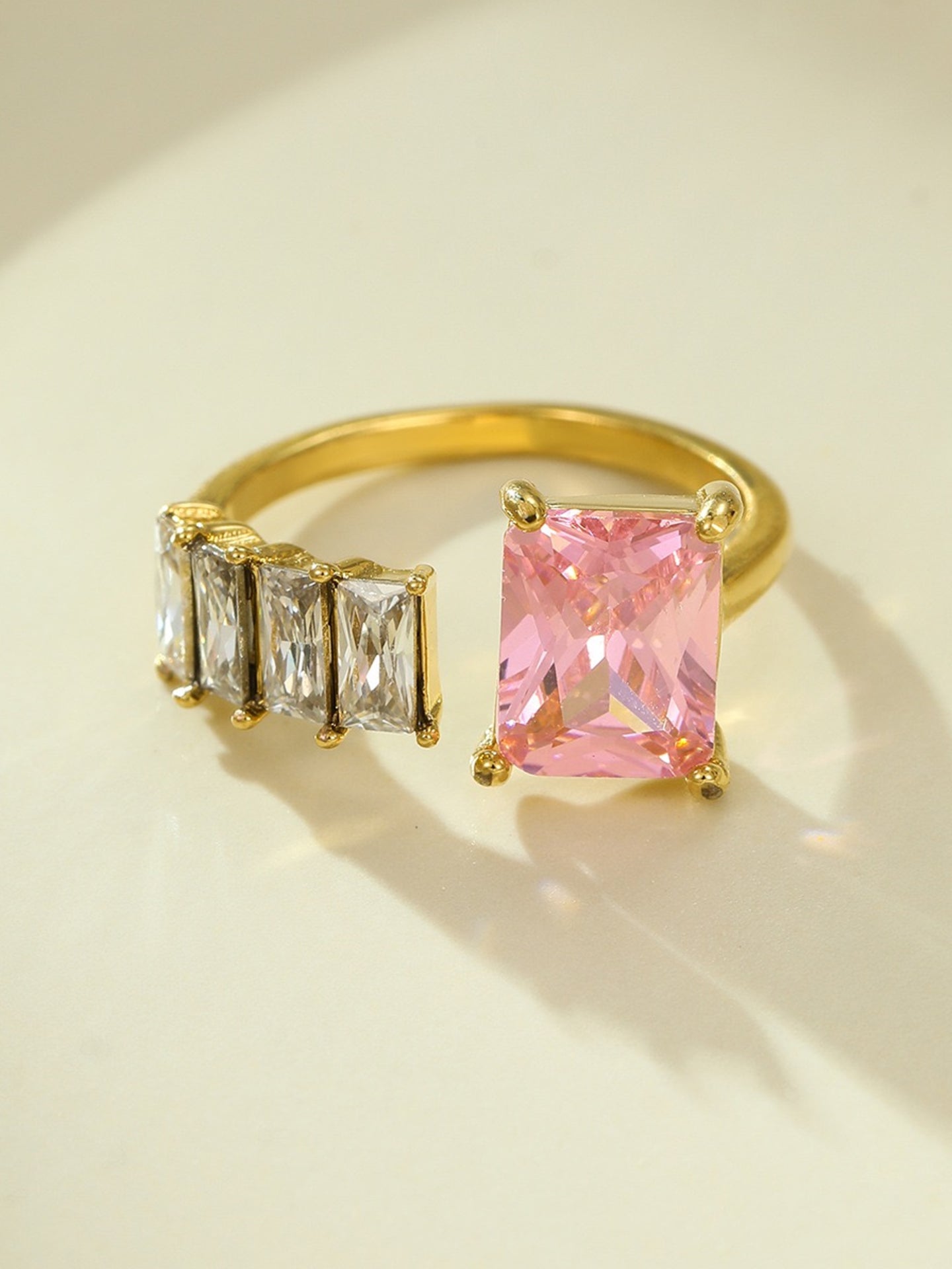 ZIRCON OPEN RING