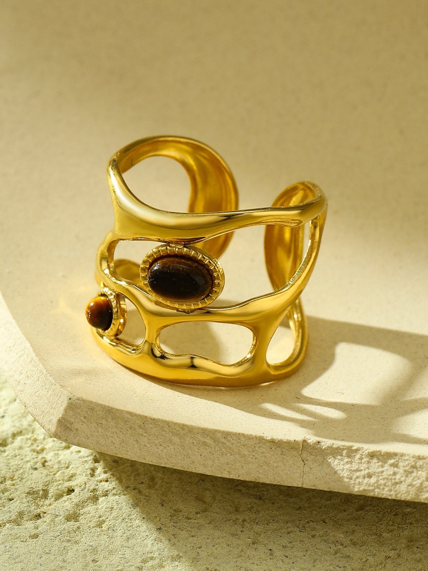 MORANDI HOLLOW-OUT RINGS
