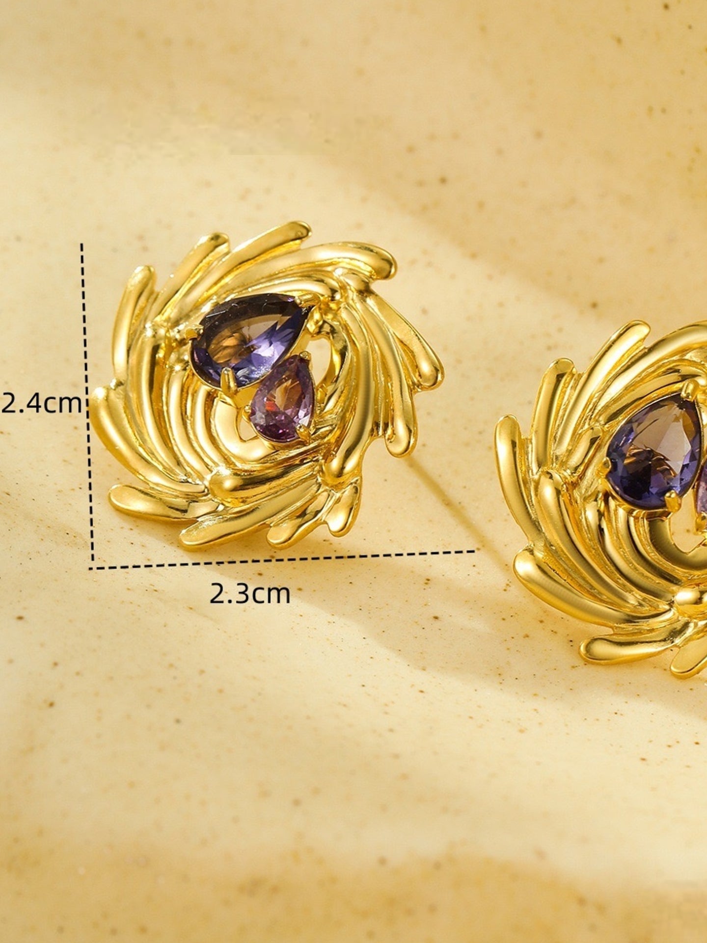 SPIRAL EARRINGS