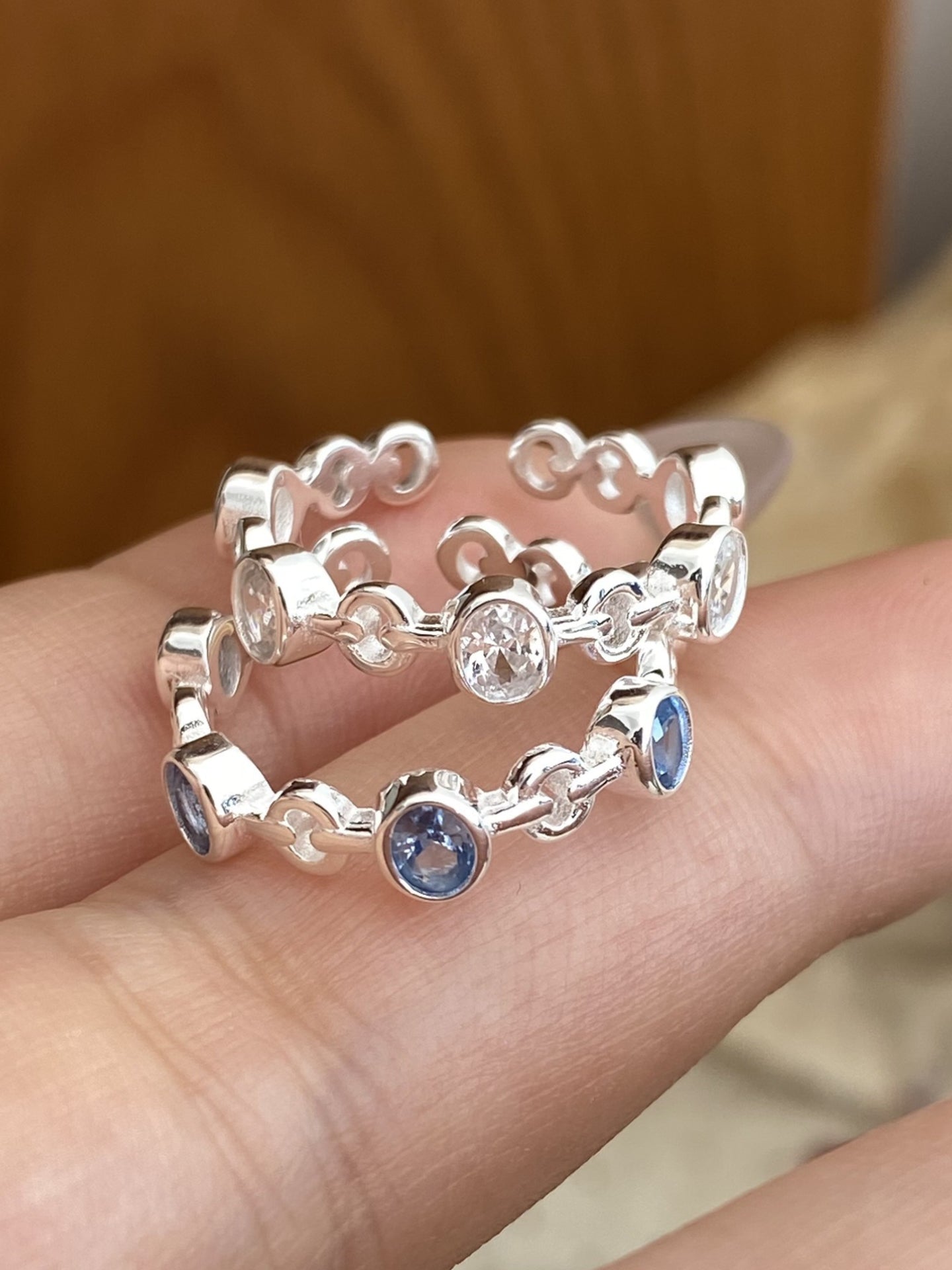 ZIRCON OPEN RING