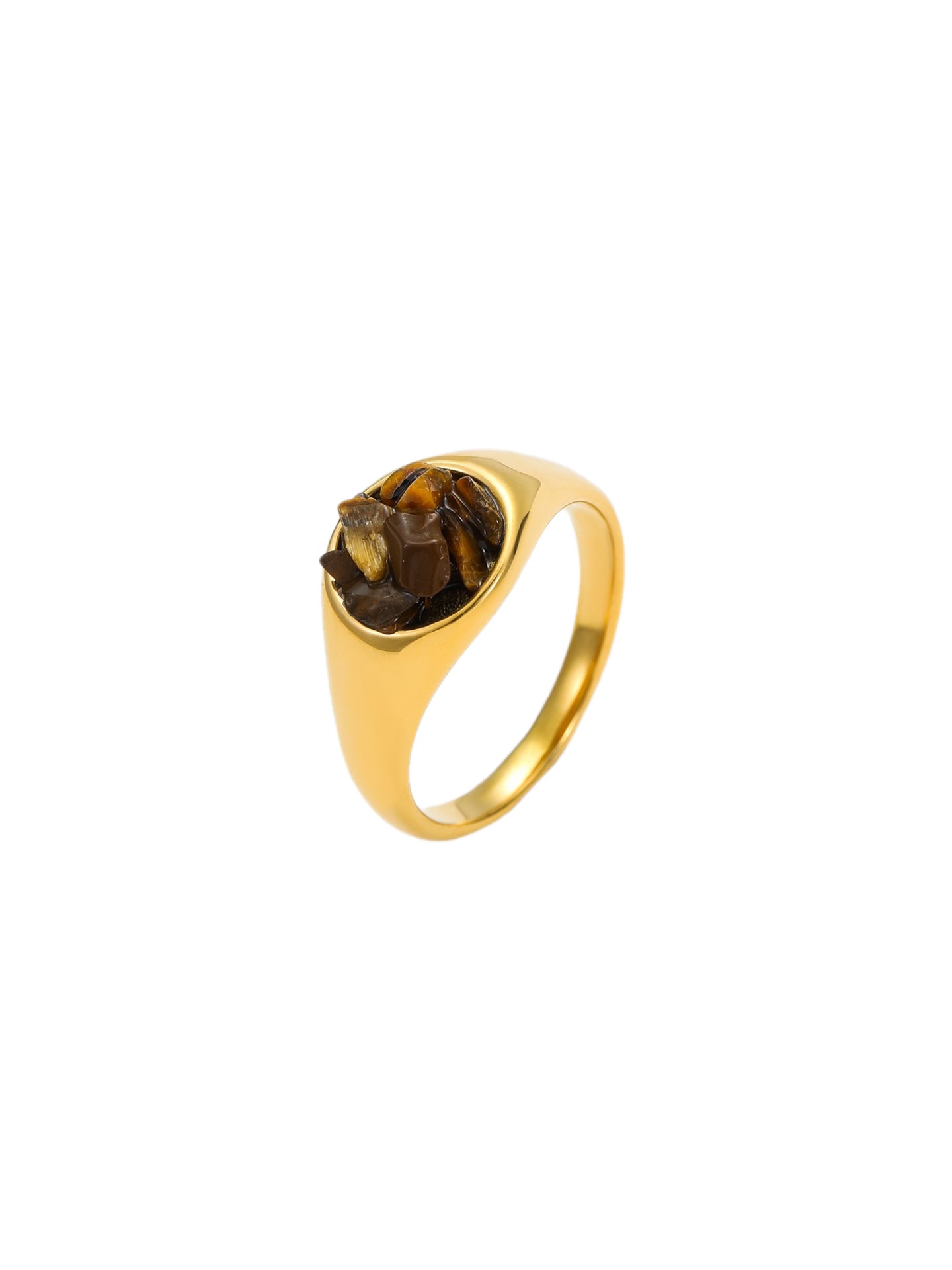 IRREGULAR GEMSTONE RING