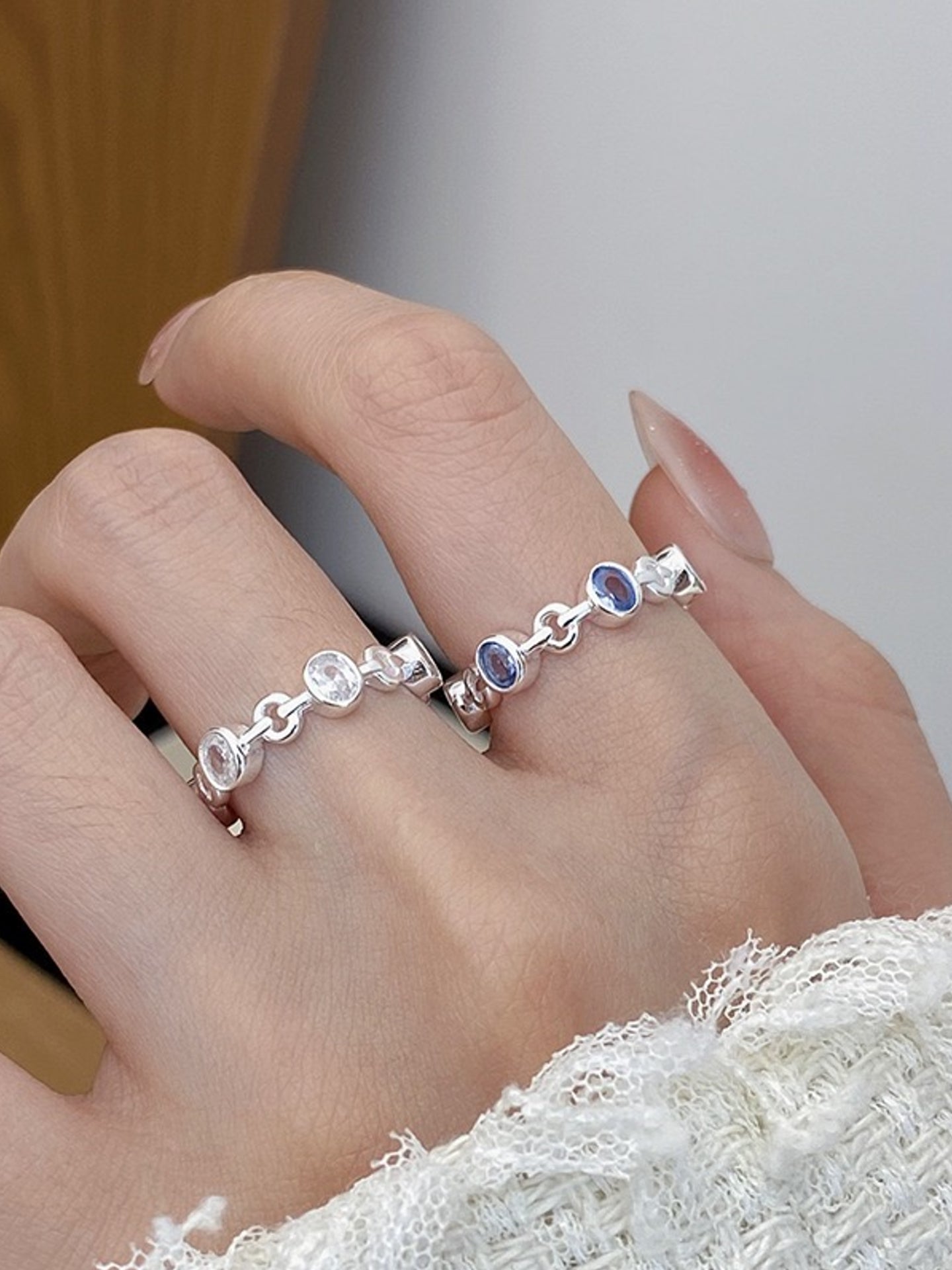 ZIRCON OPEN RING