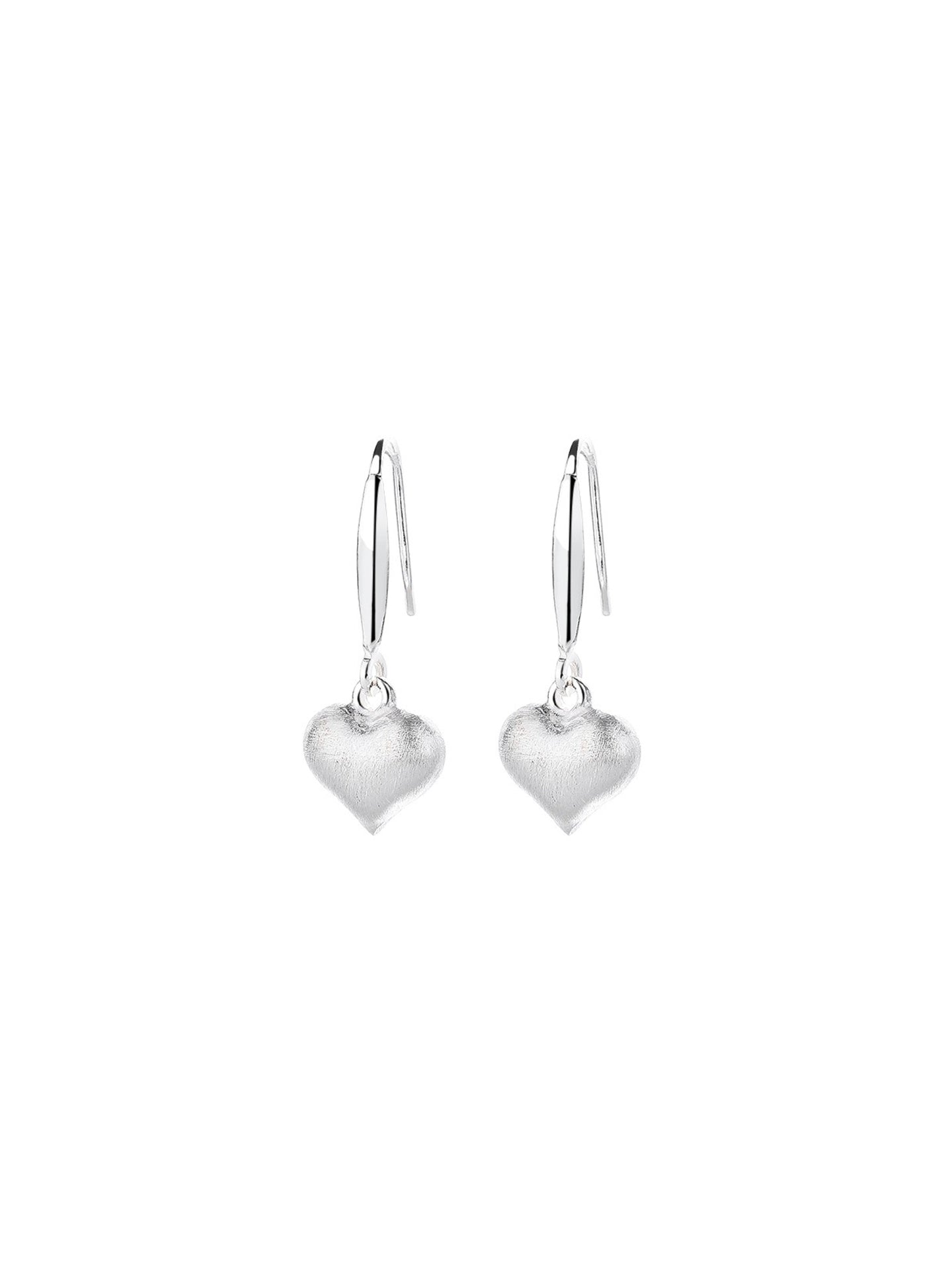 BRUSHED LOVE EARRINGS