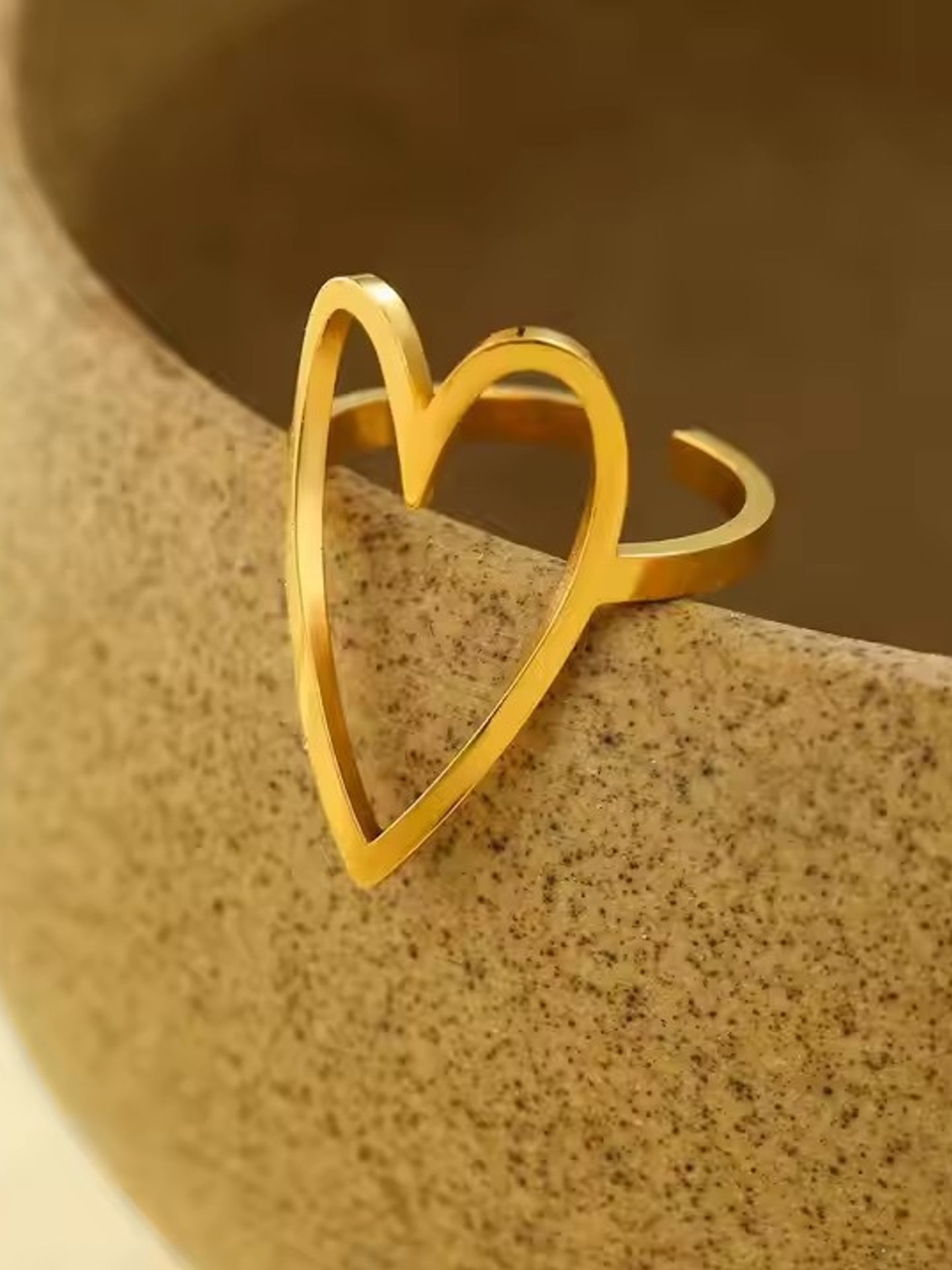 OPENWORK HEART RING