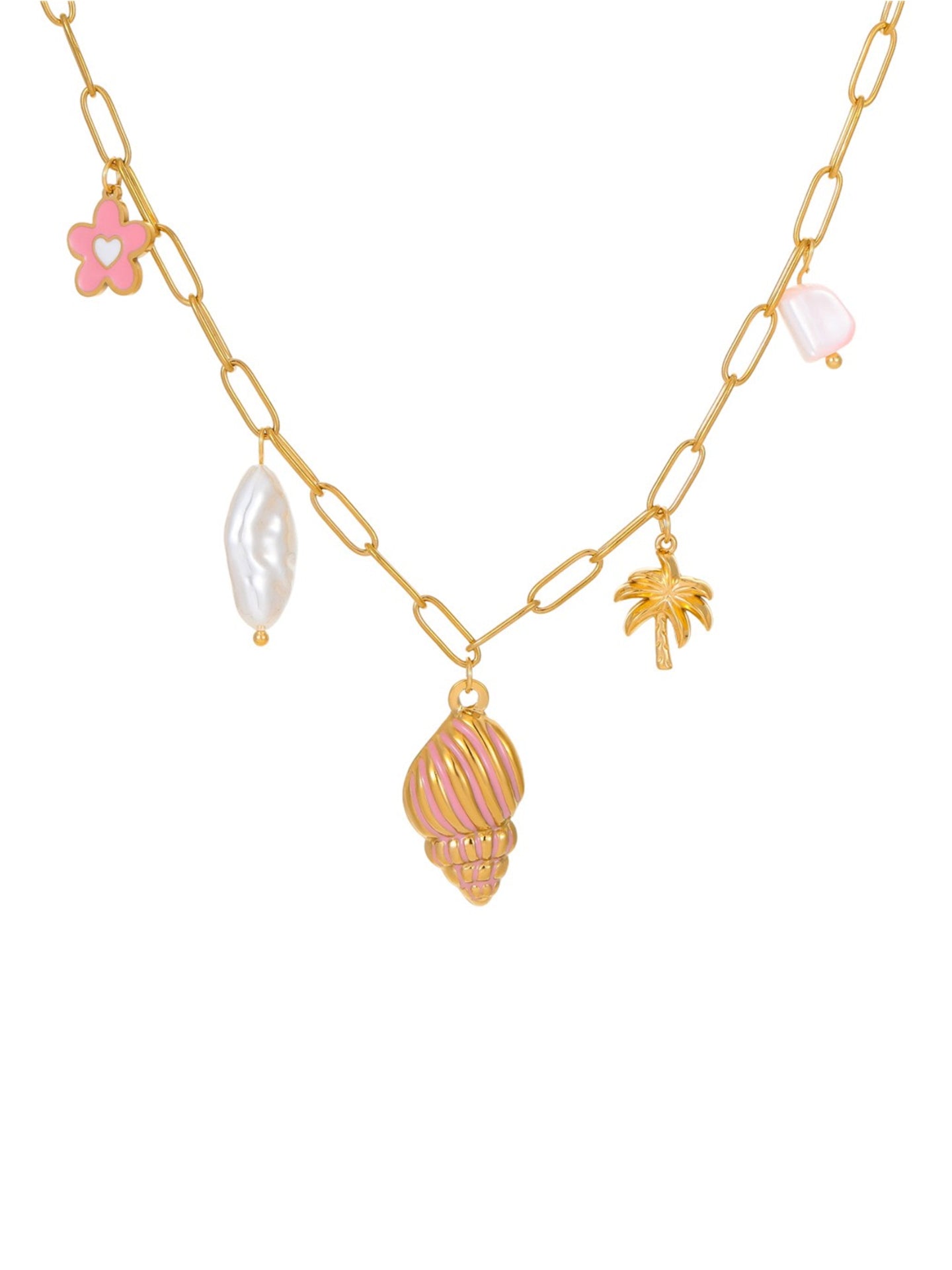 CONCH PENDANT NECKLACE