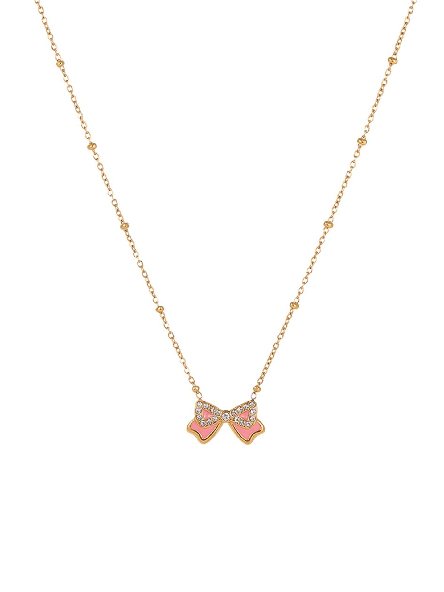 KAWAII BOW NECKLACE