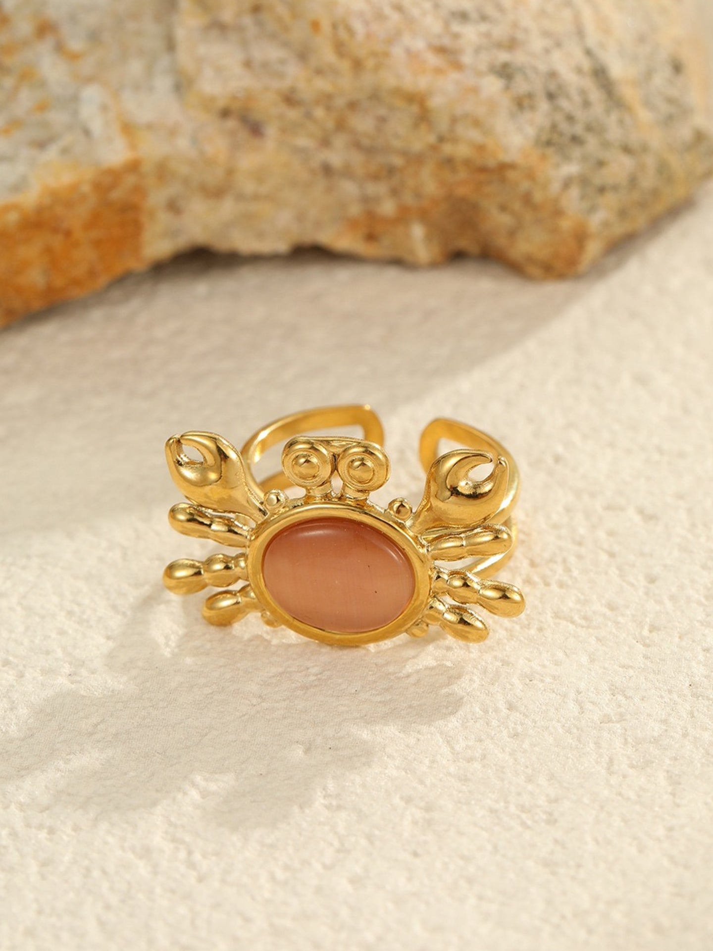 CUTE CRAB RING/Necklace