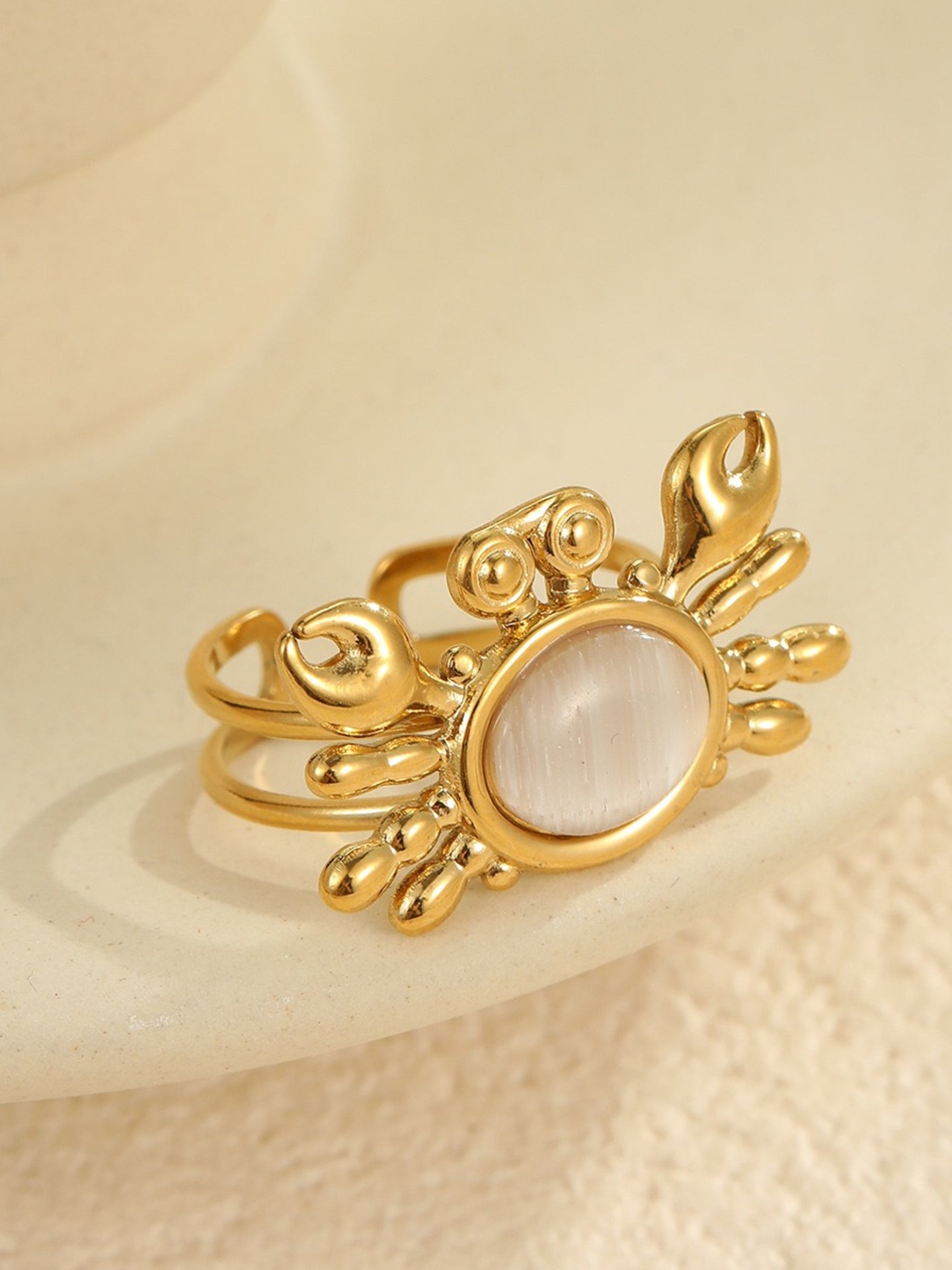 CUTE CRAB RING/Necklace