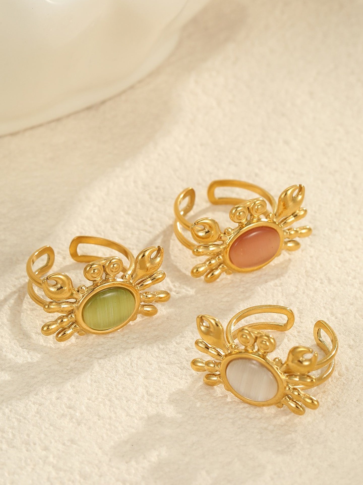 CUTE CRAB RING/Necklace