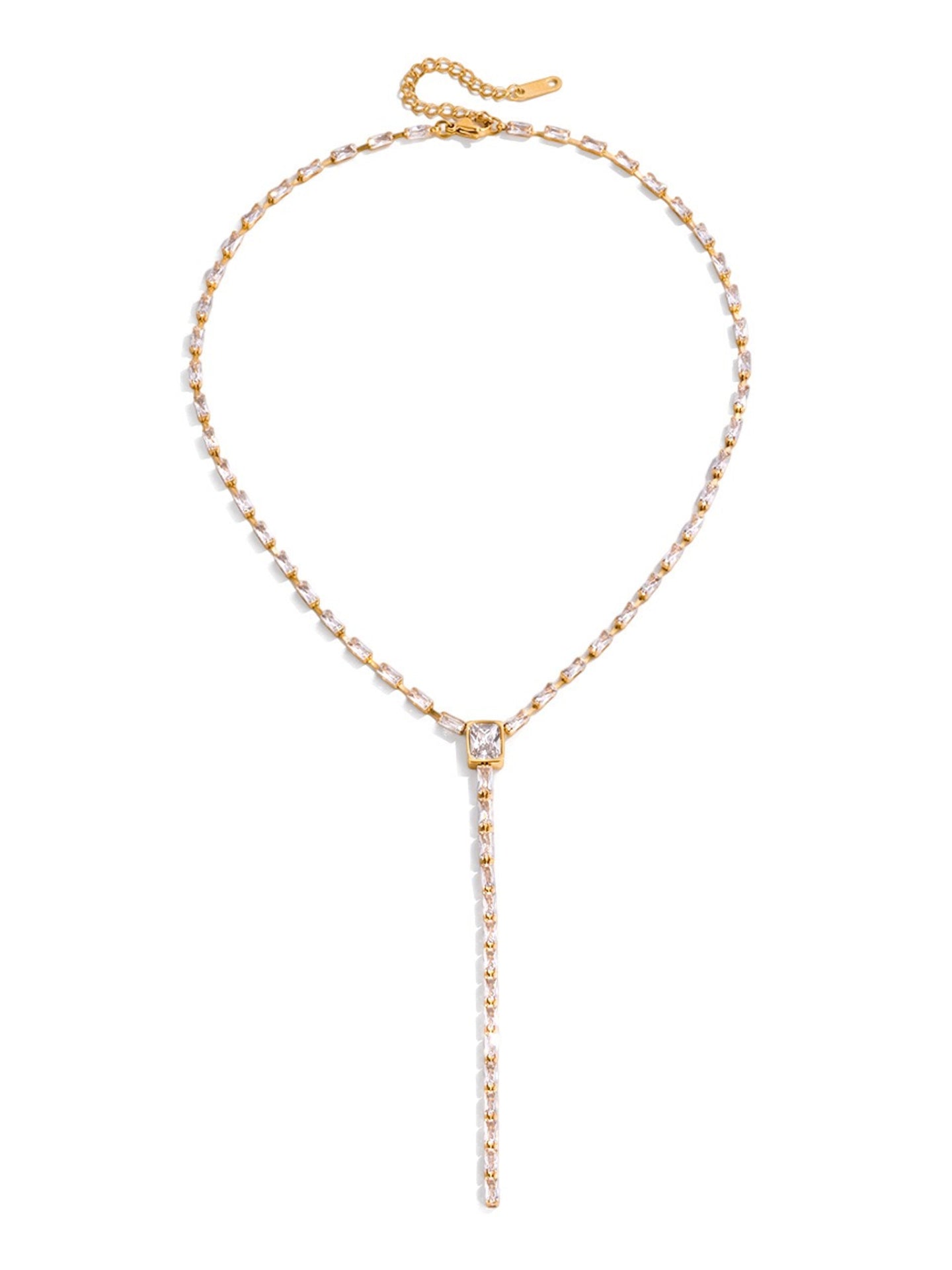 ZIRCON Y-NECKLACE