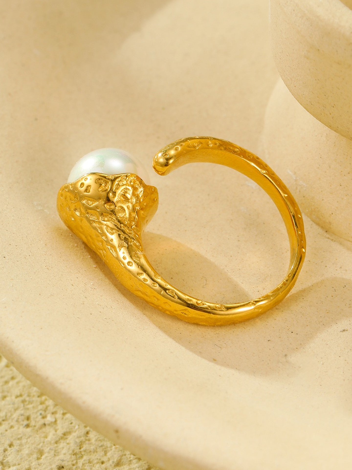 PEARL OPEN RING