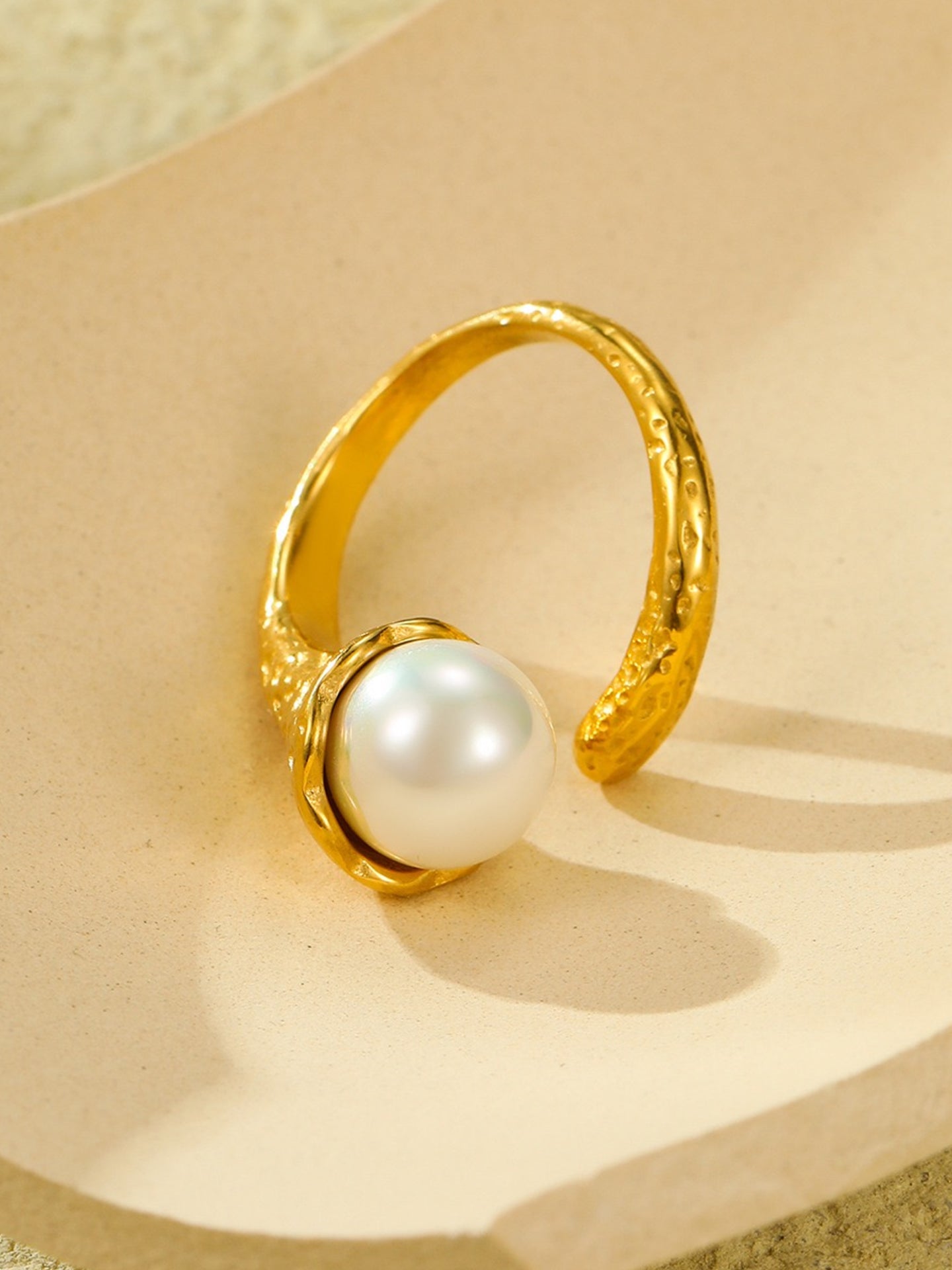 PEARL OPEN RING