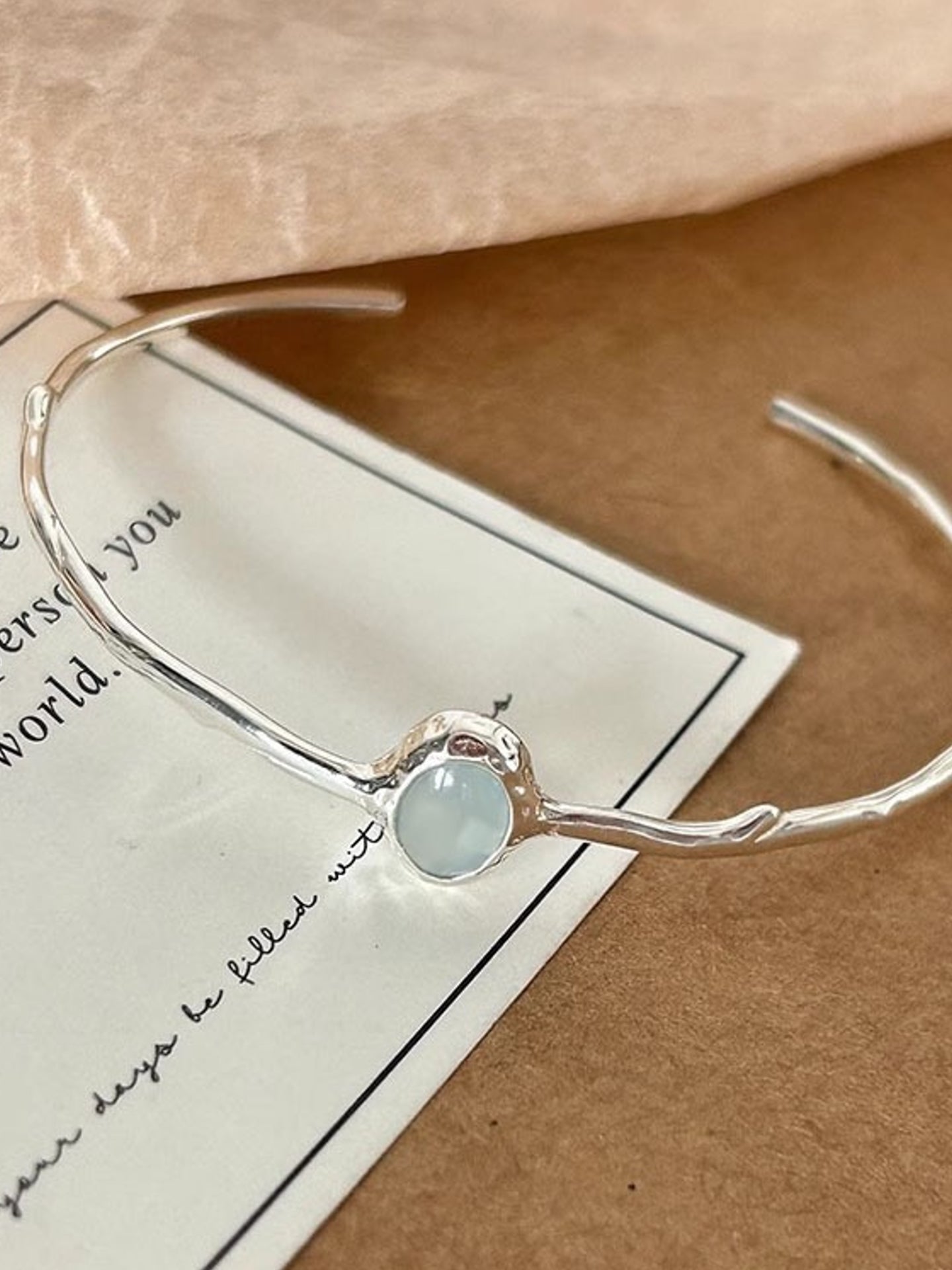 AQUAMARINE BRACELET