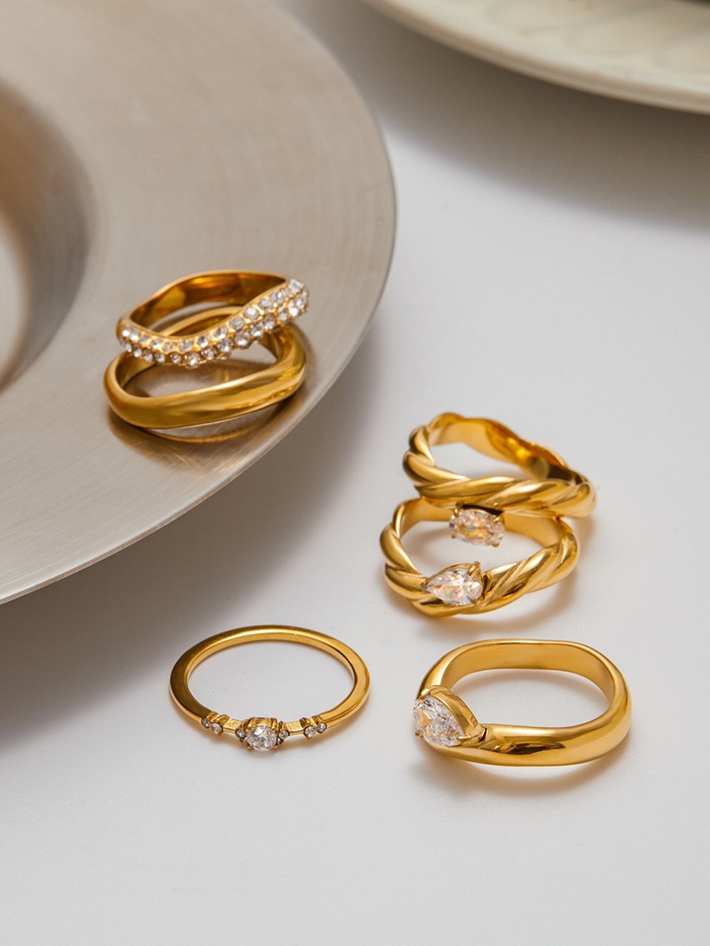 ZIRCON RING SET