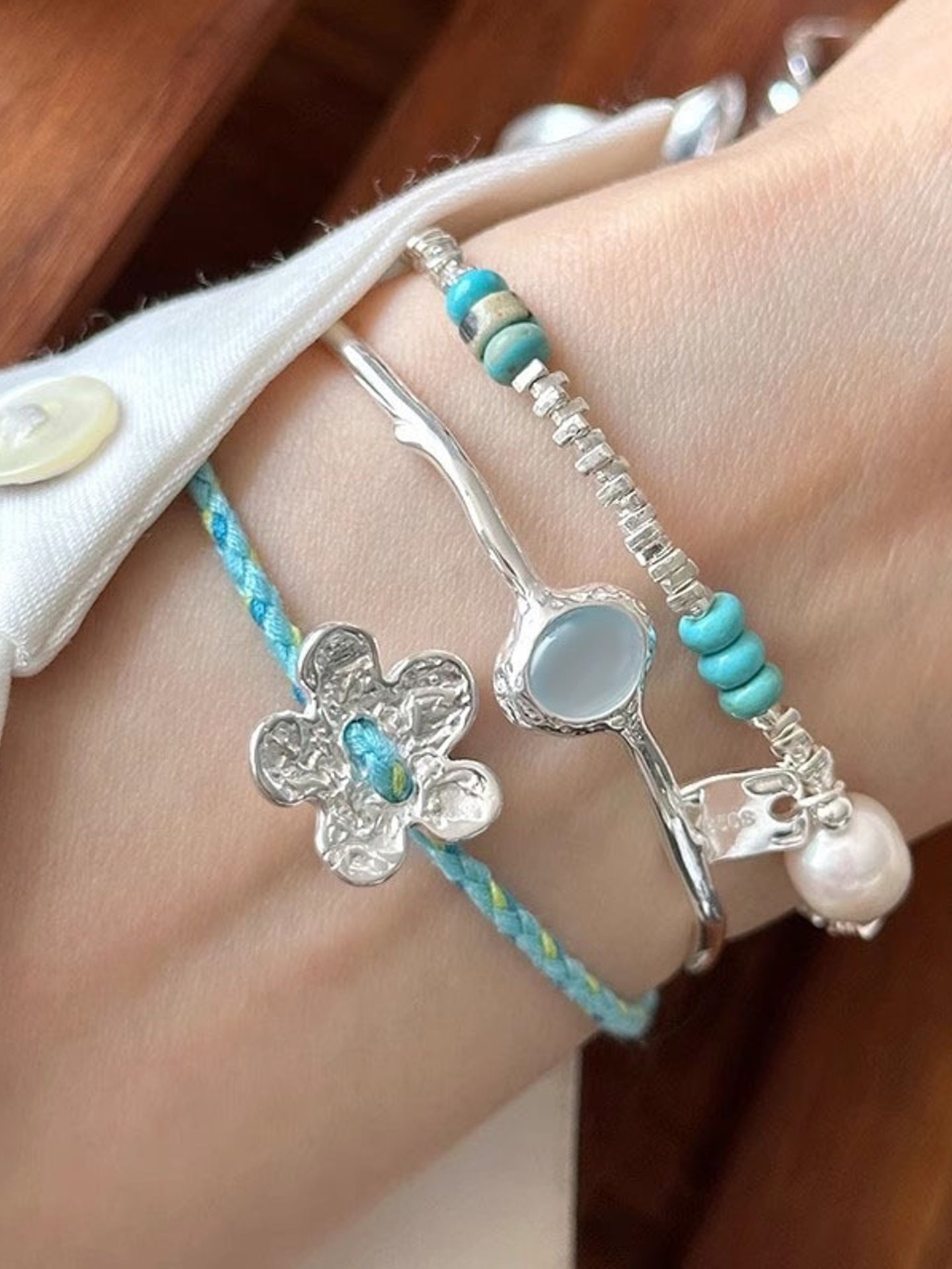 AQUAMARINE BRACELET