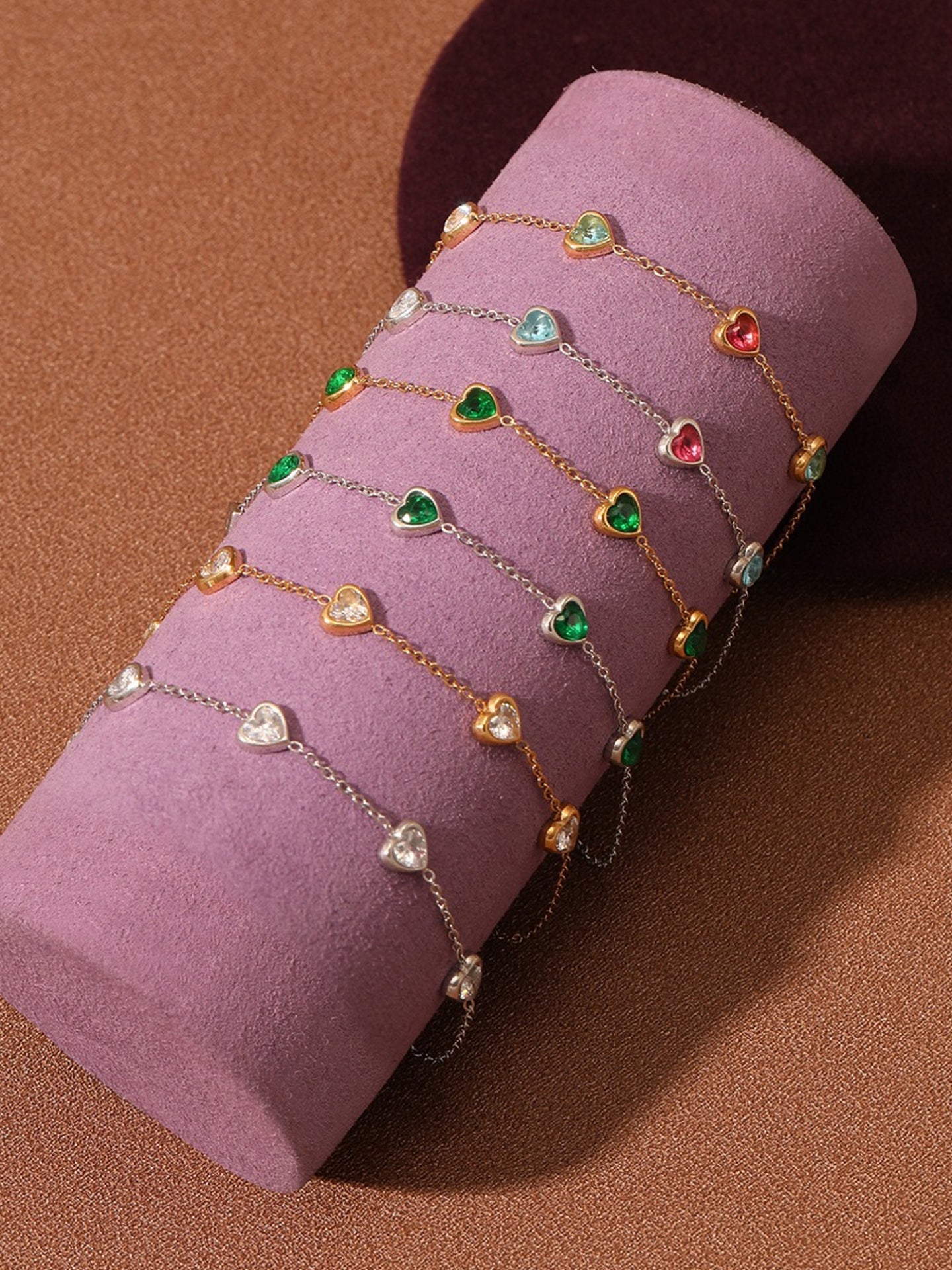 HEART ZIRCON BRACELET