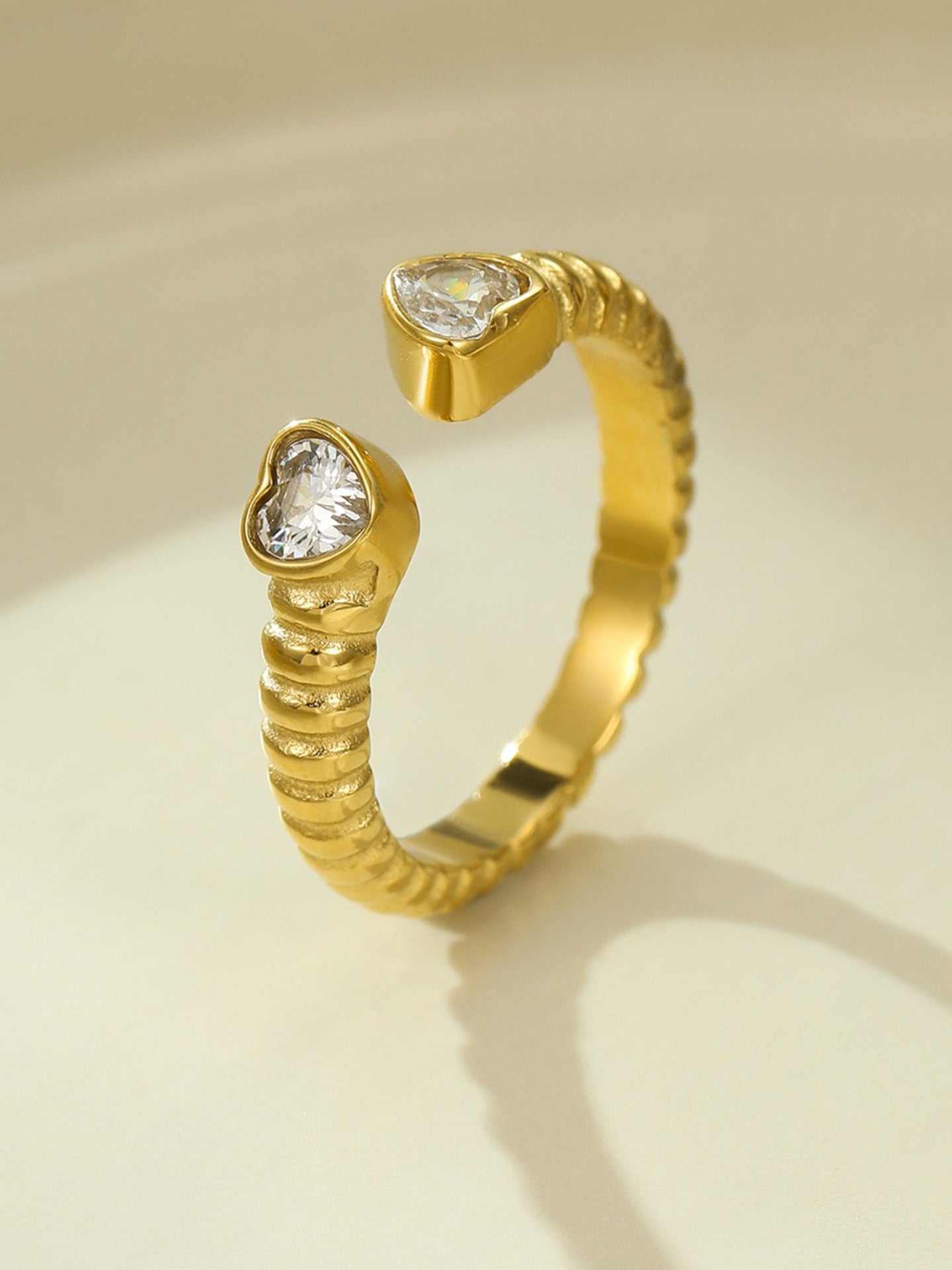 ZIRCON OPEN RING
