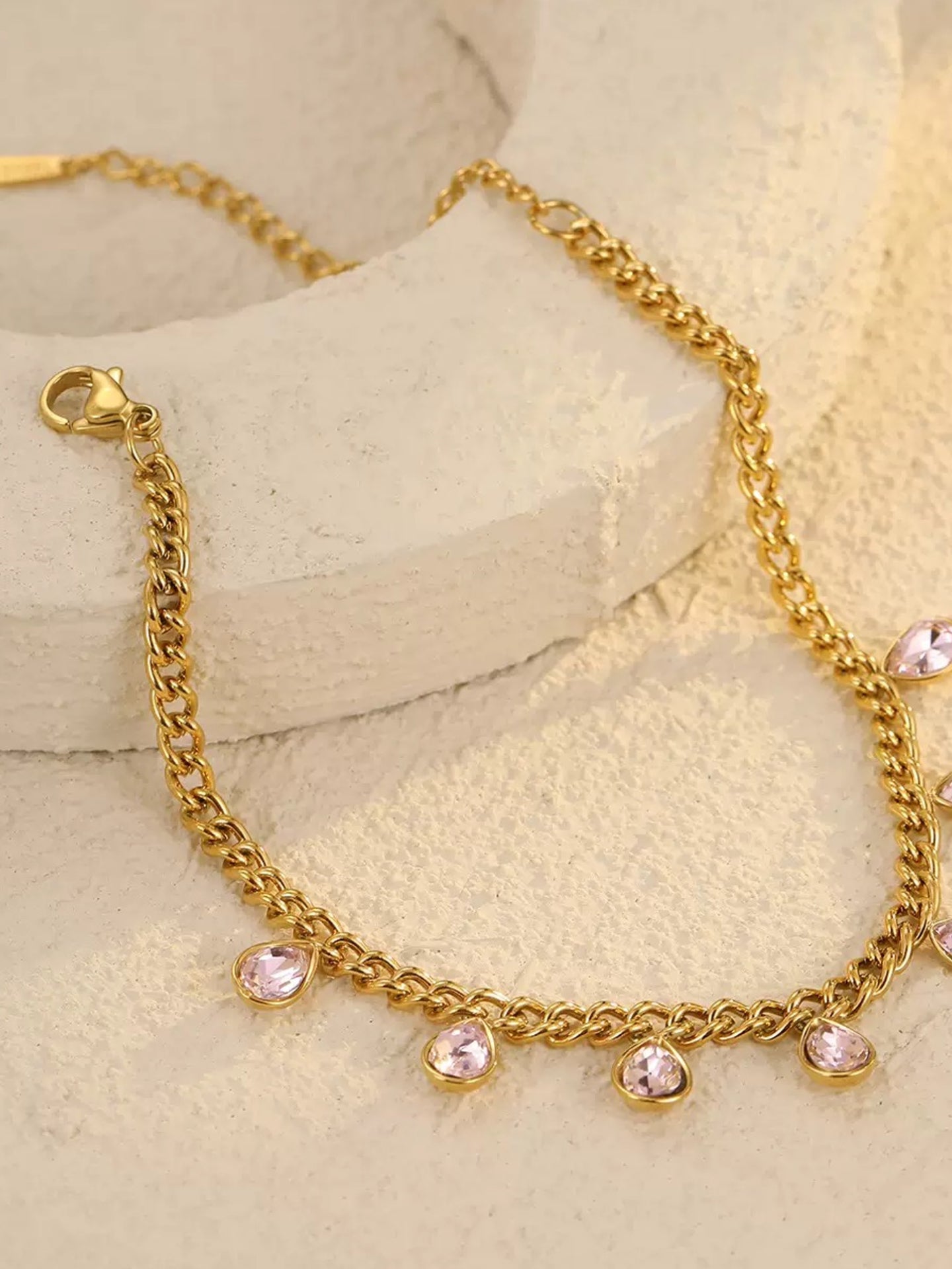 HEART ZIRCON BRACELET