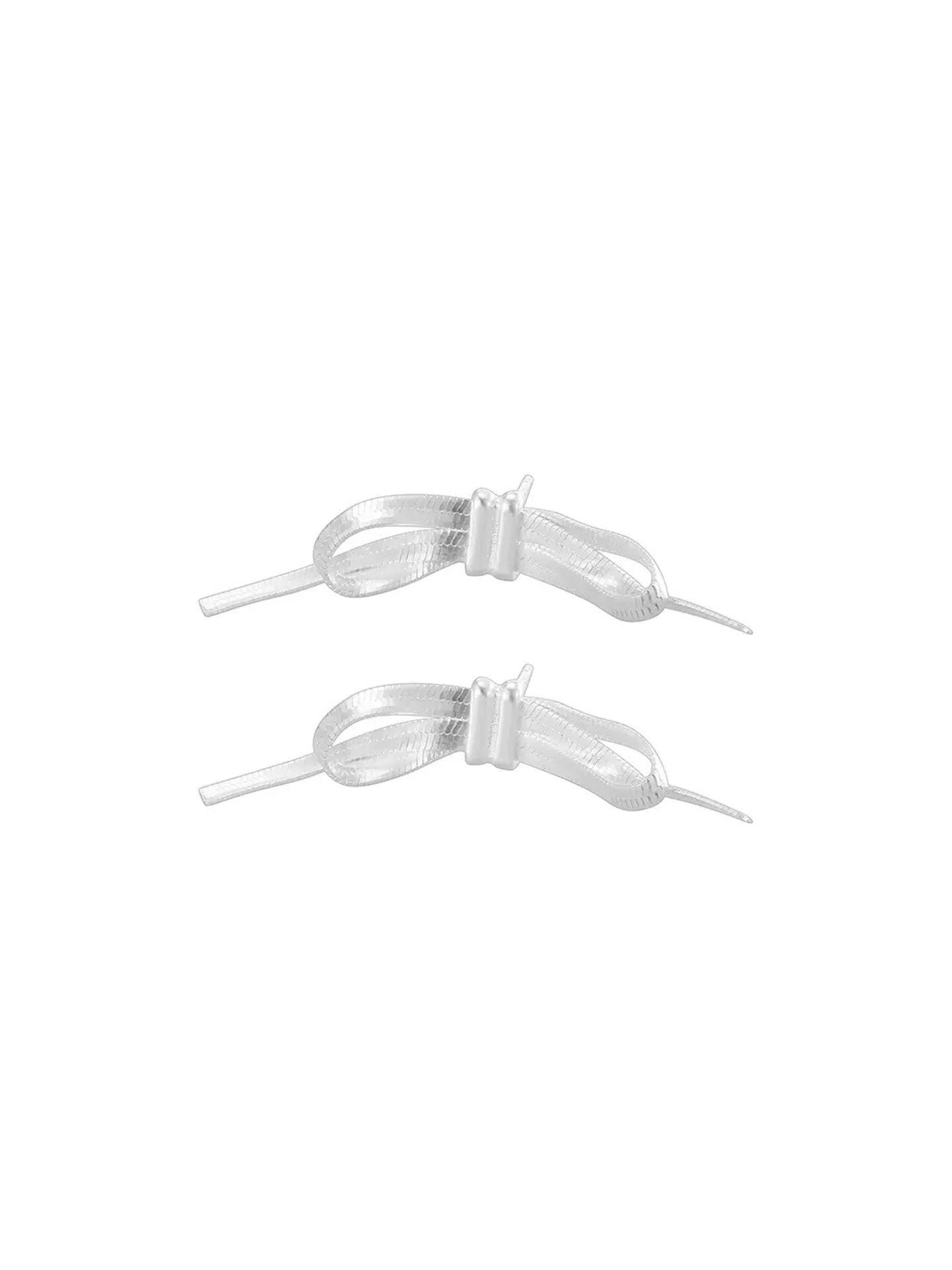 BLADE BOW EARRINGS