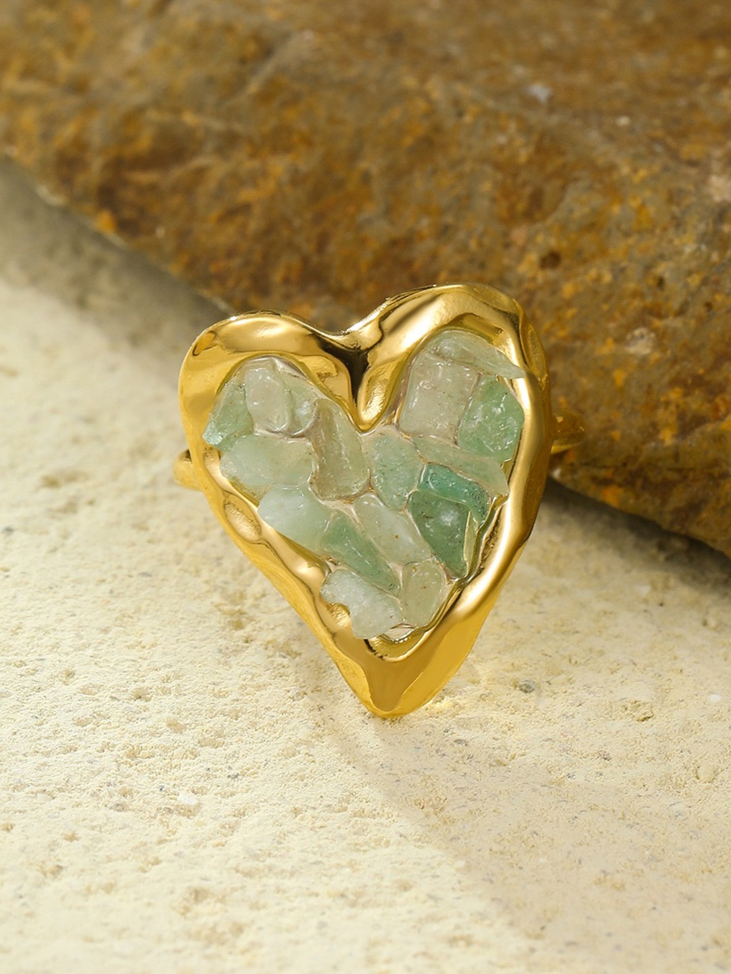 NATURAL GEMSTONE RING