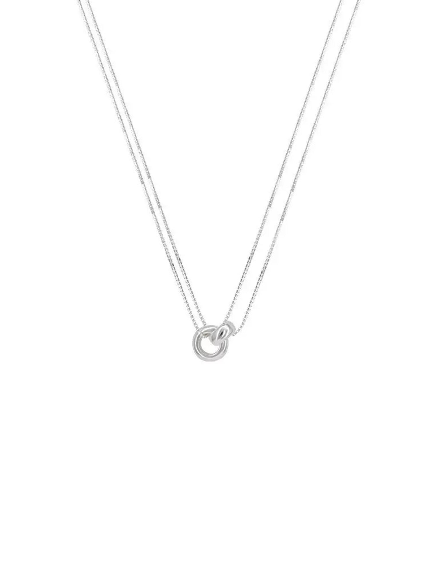 DOUBLE LOOP NECKLACE