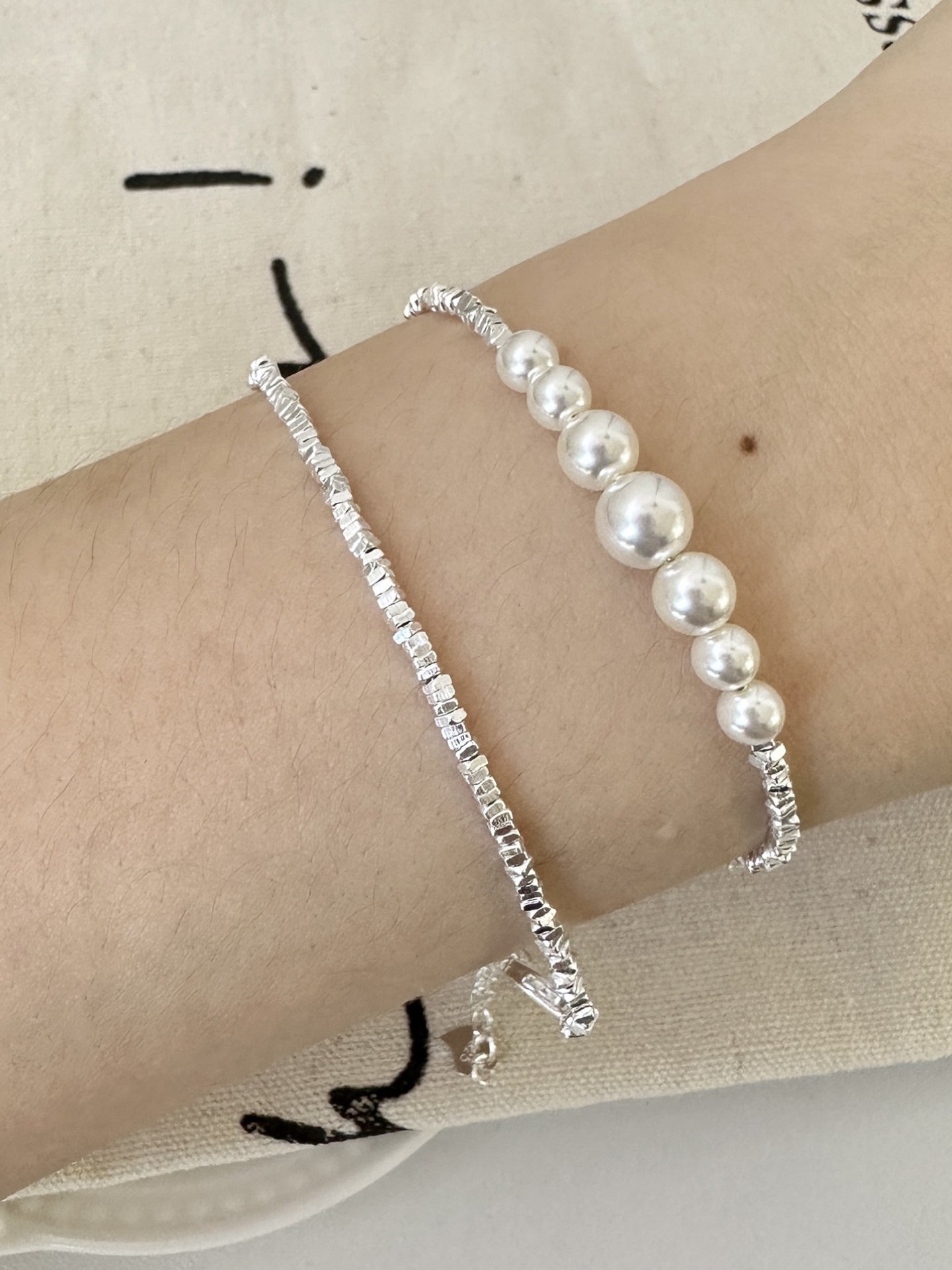 SMILE PEARL BRACELET