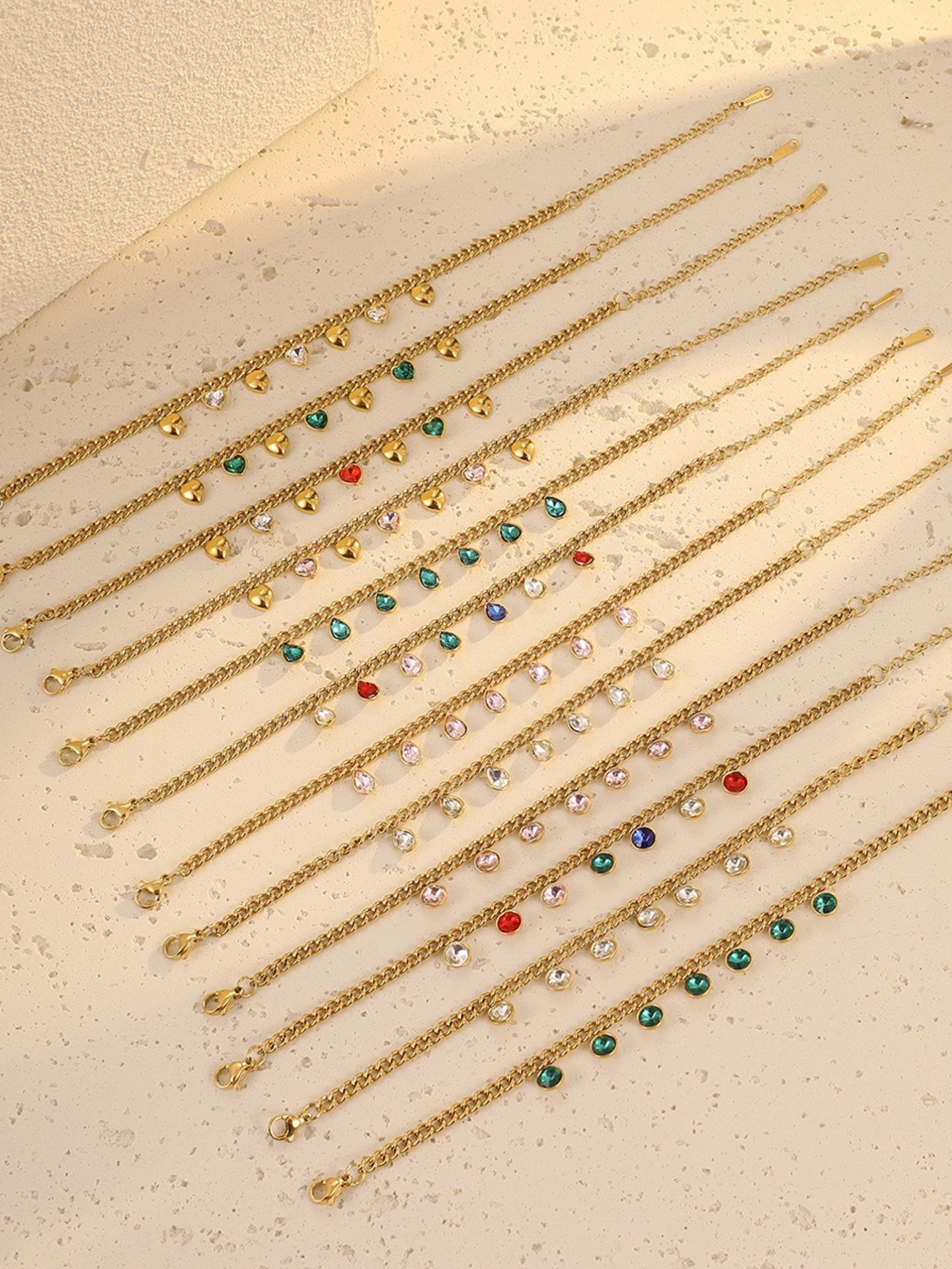 HEART ZIRCON BRACELET