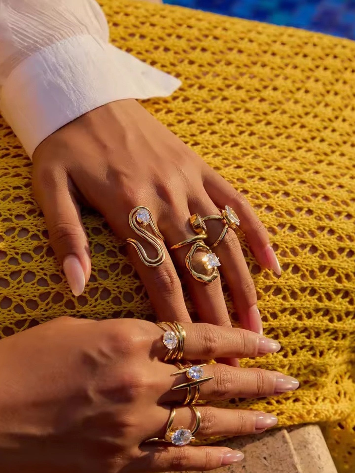 ZIRCON RING SET