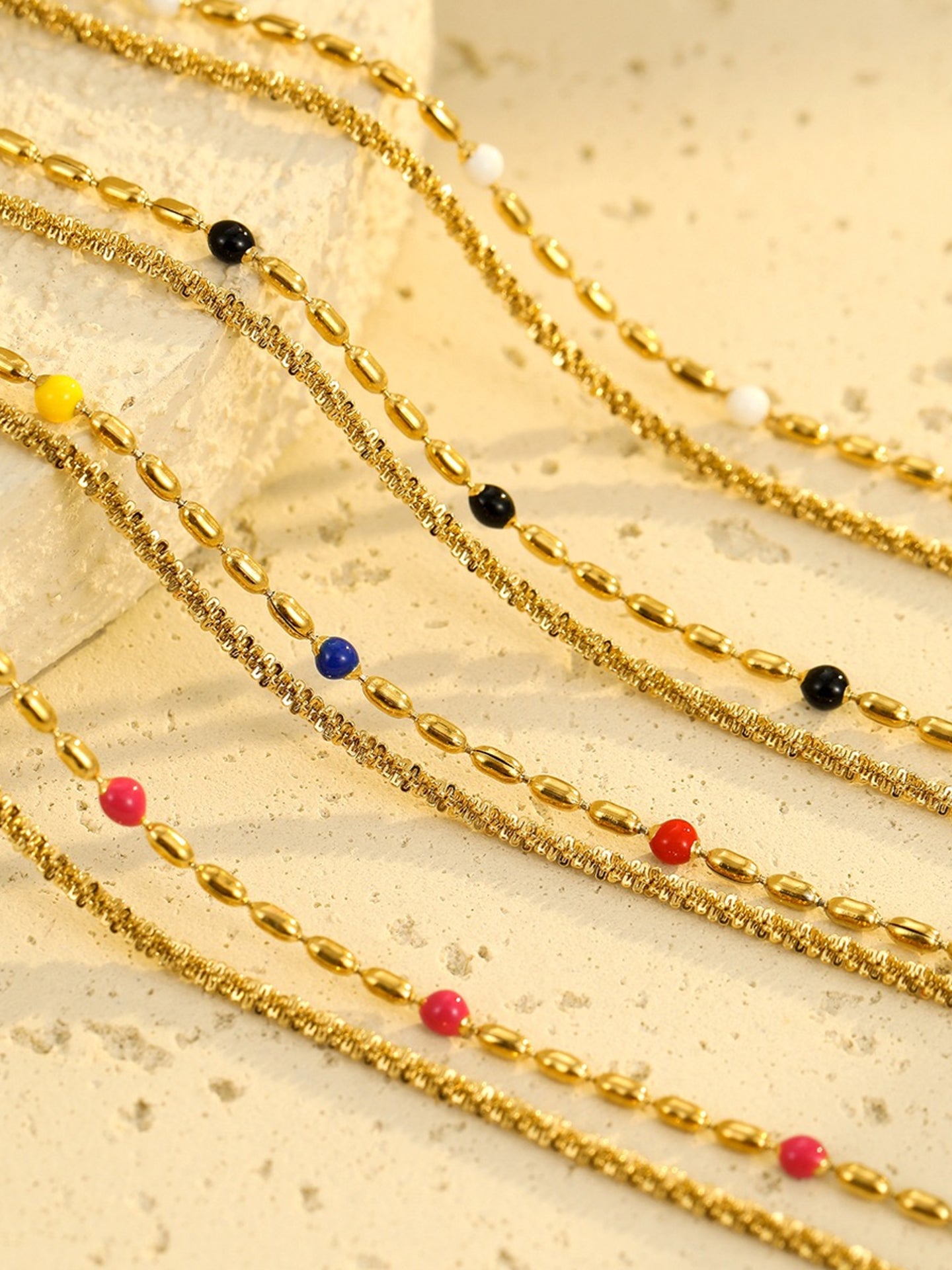 COLORFUL SEED BEAD BRACELET