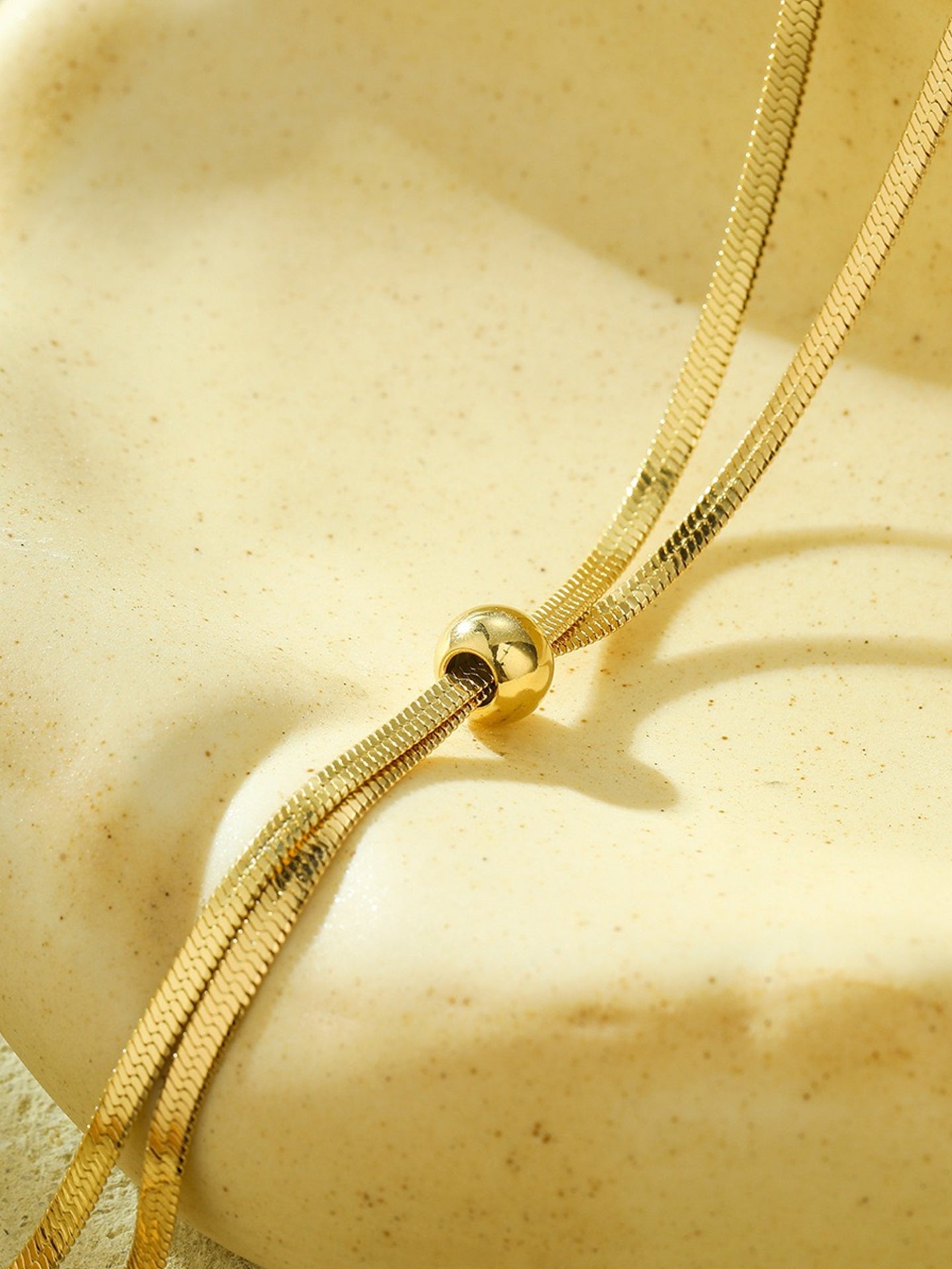 FLEXI-SERPENT GOLD CHAIN