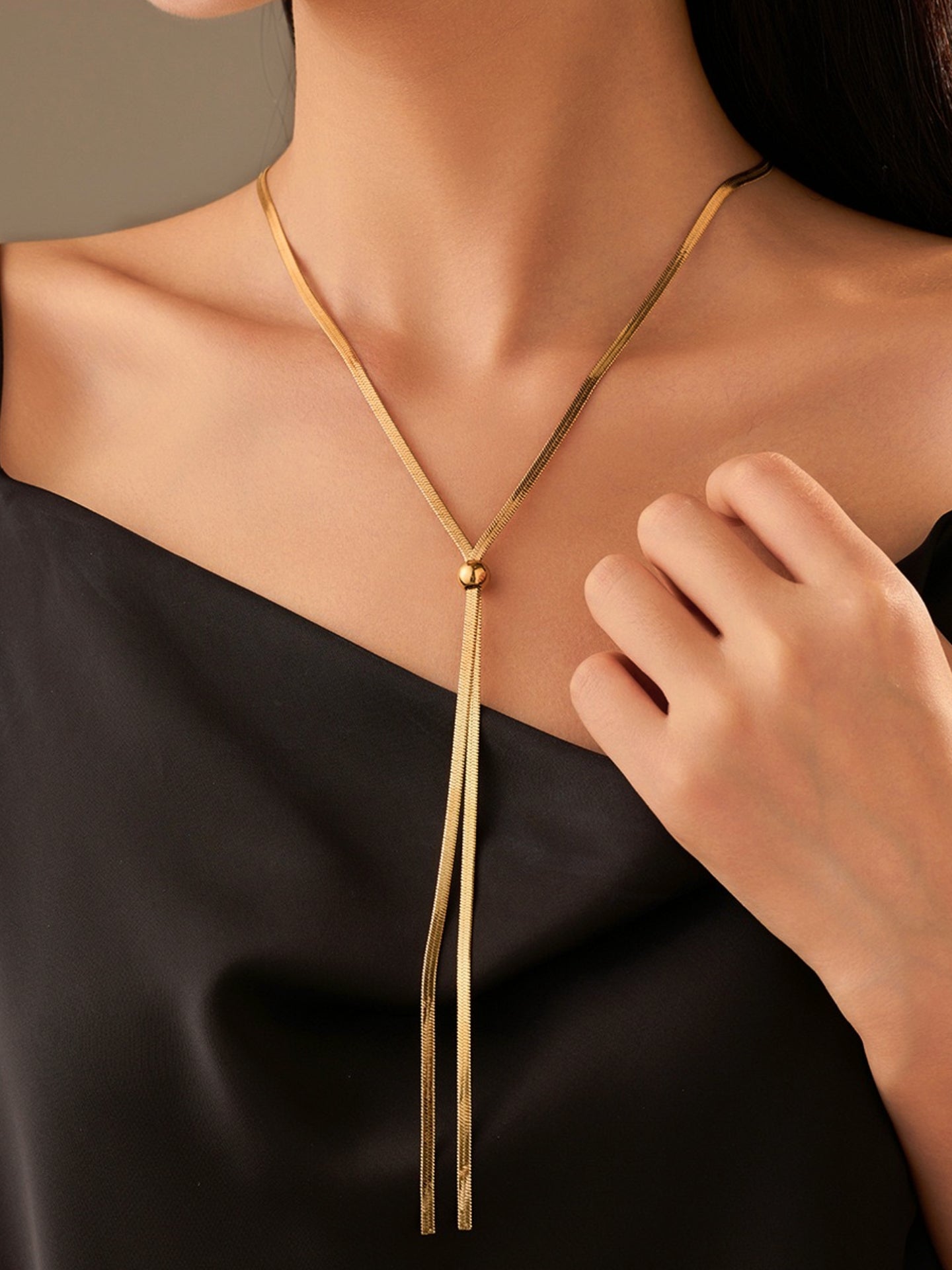 FLEXI-SERPENT GOLD CHAIN