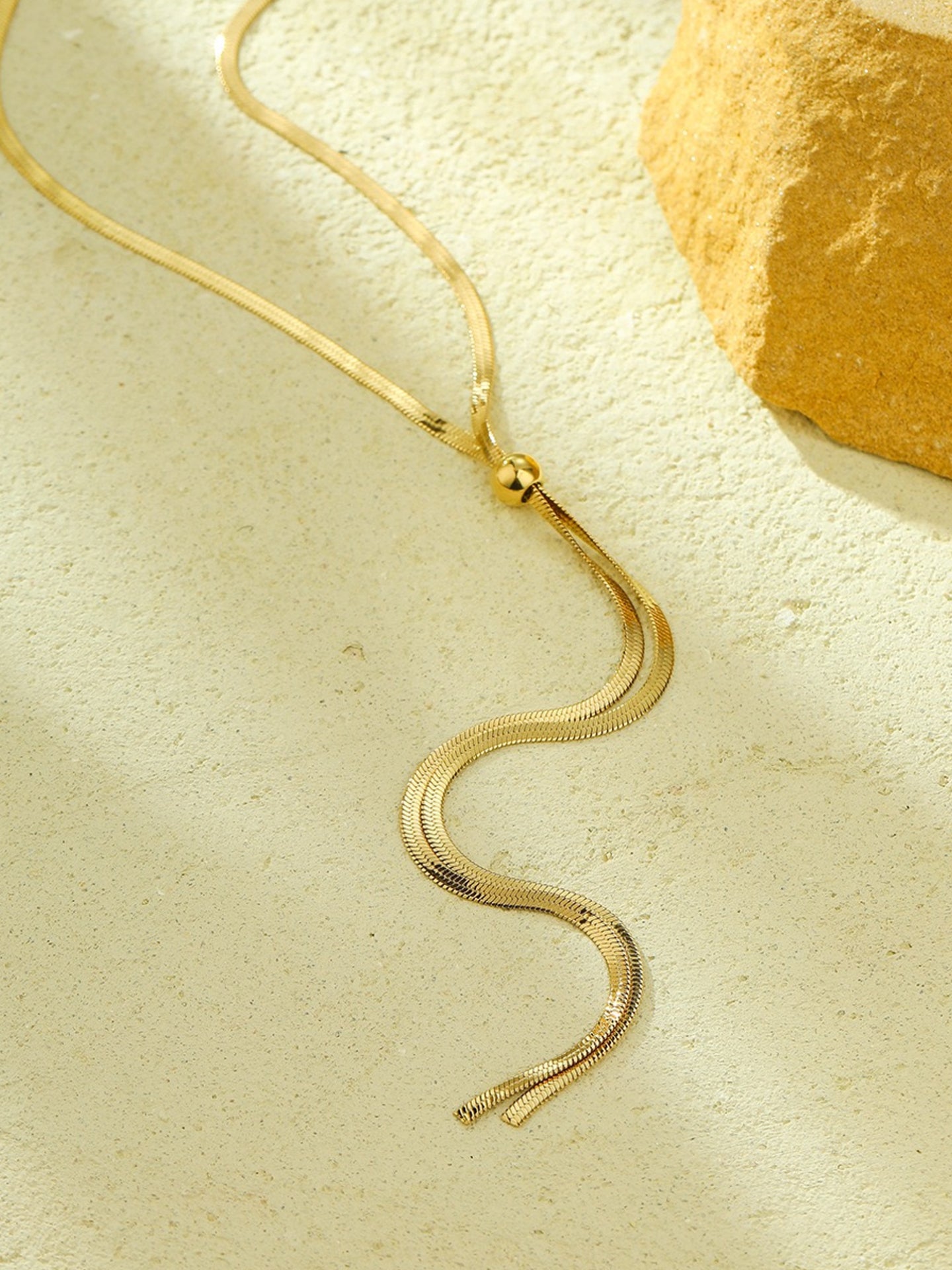FLEXI-SERPENT GOLD CHAIN