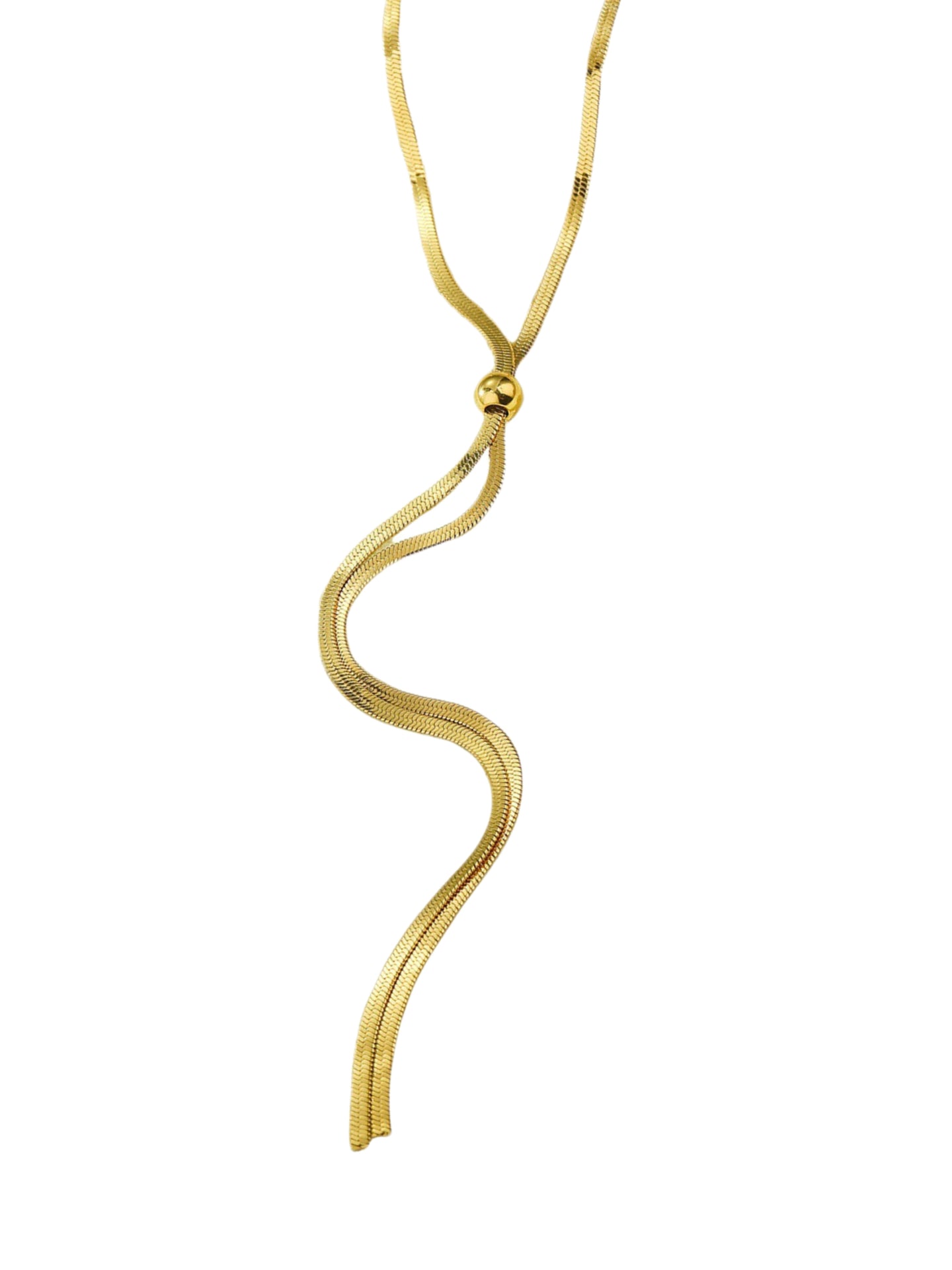 FLEXI-SERPENT GOLD CHAIN