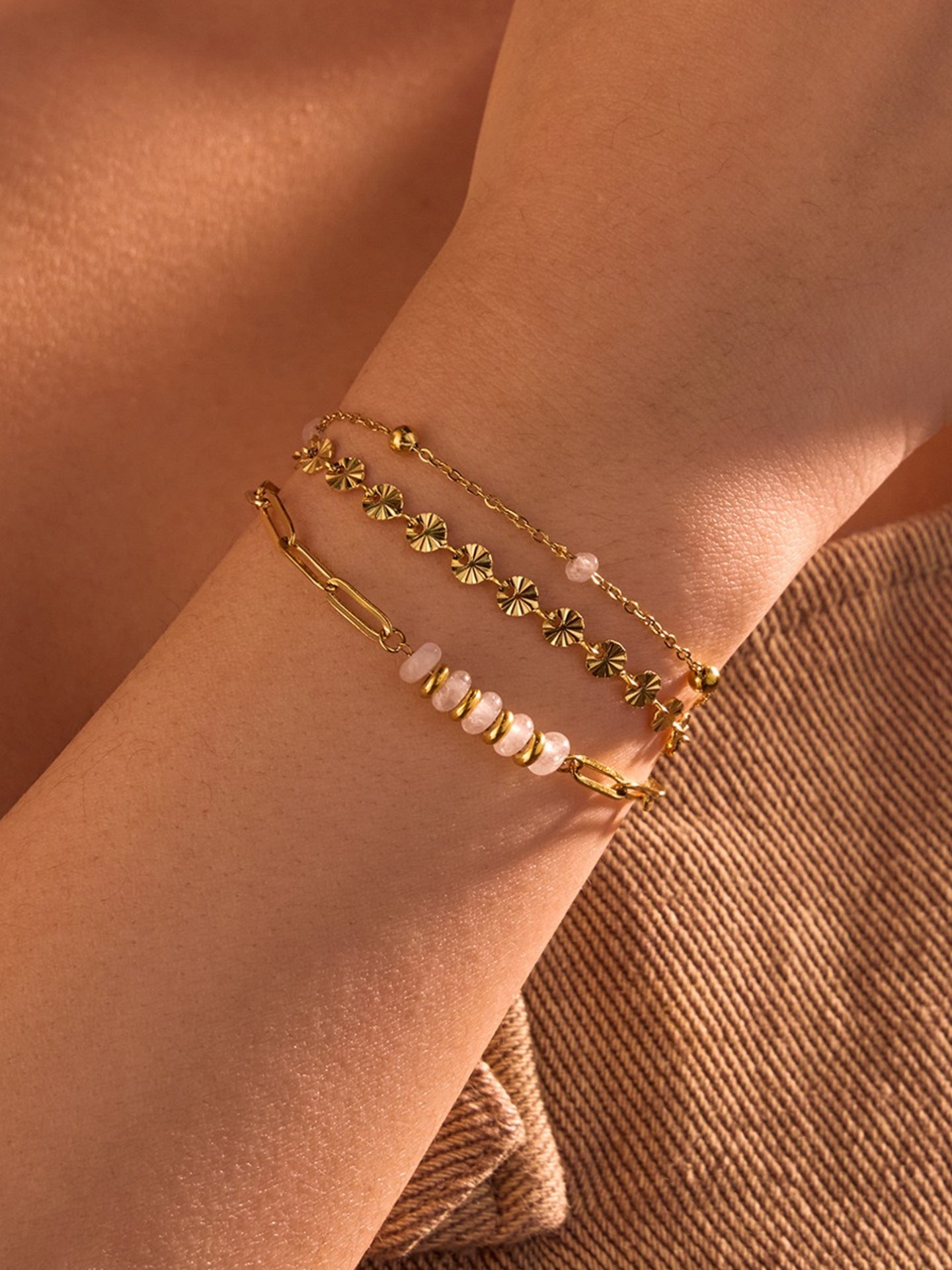 TRIPLE-DISC BRACELET