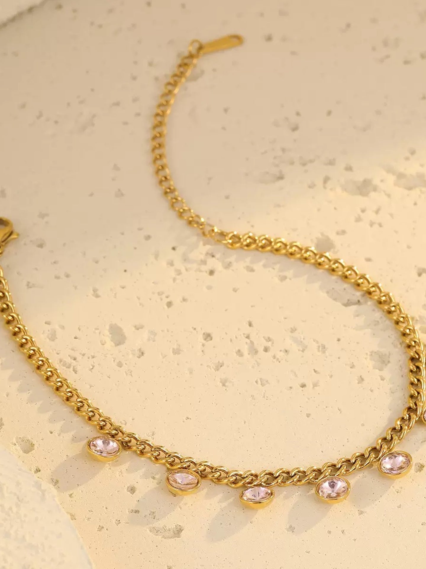 HEART ZIRCON BRACELET