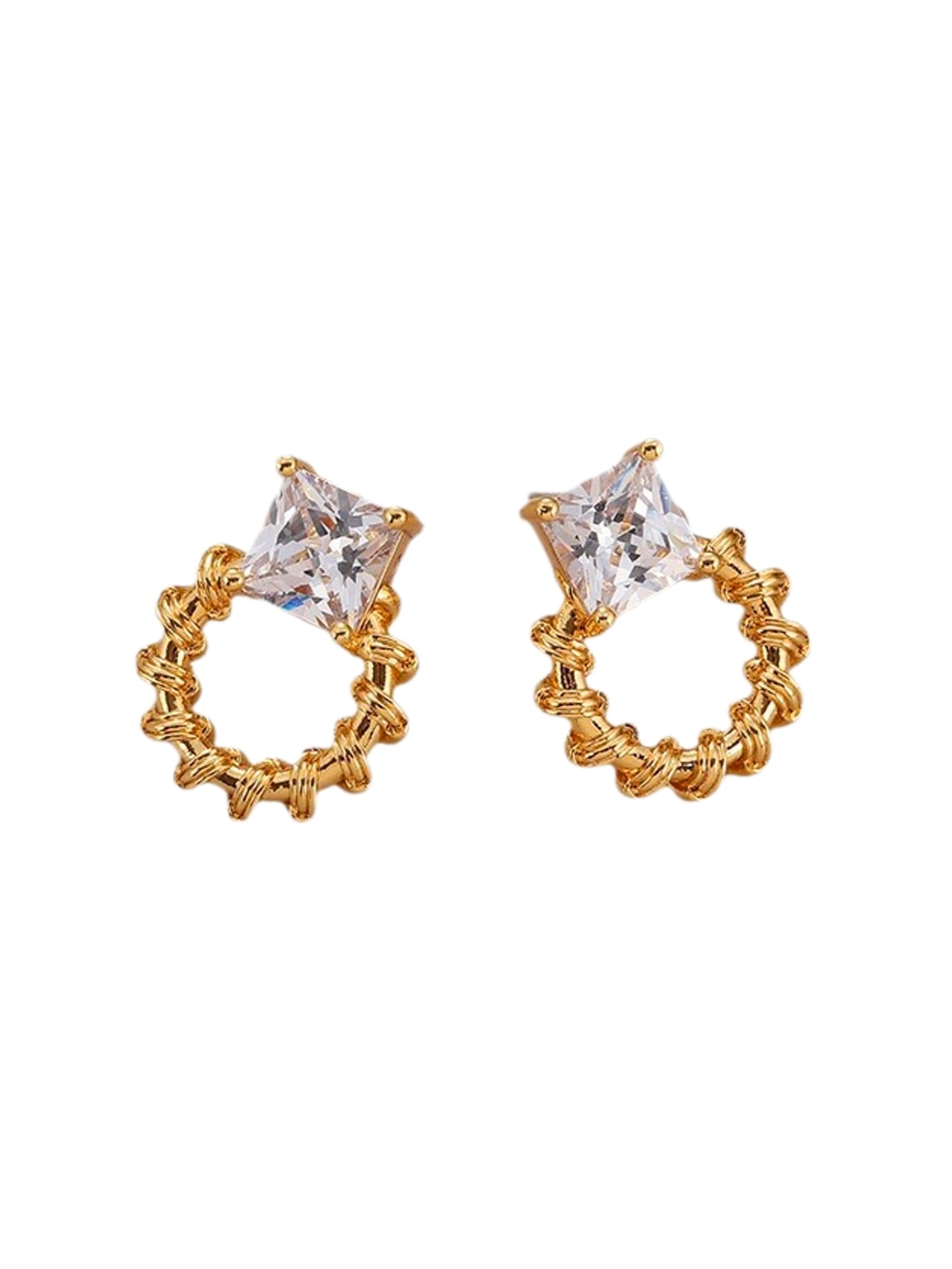 FRENCH STUD EARRINGS