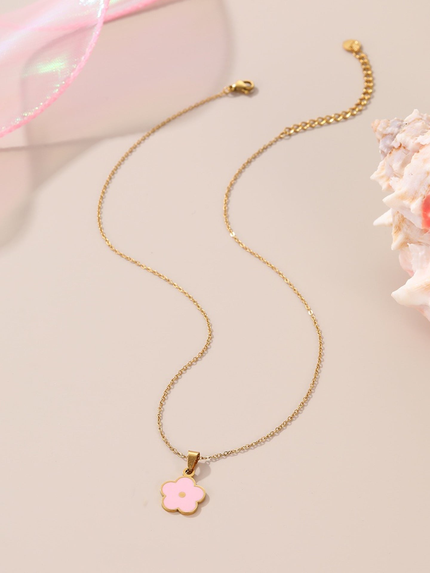 FLORAL NECKLACE SET