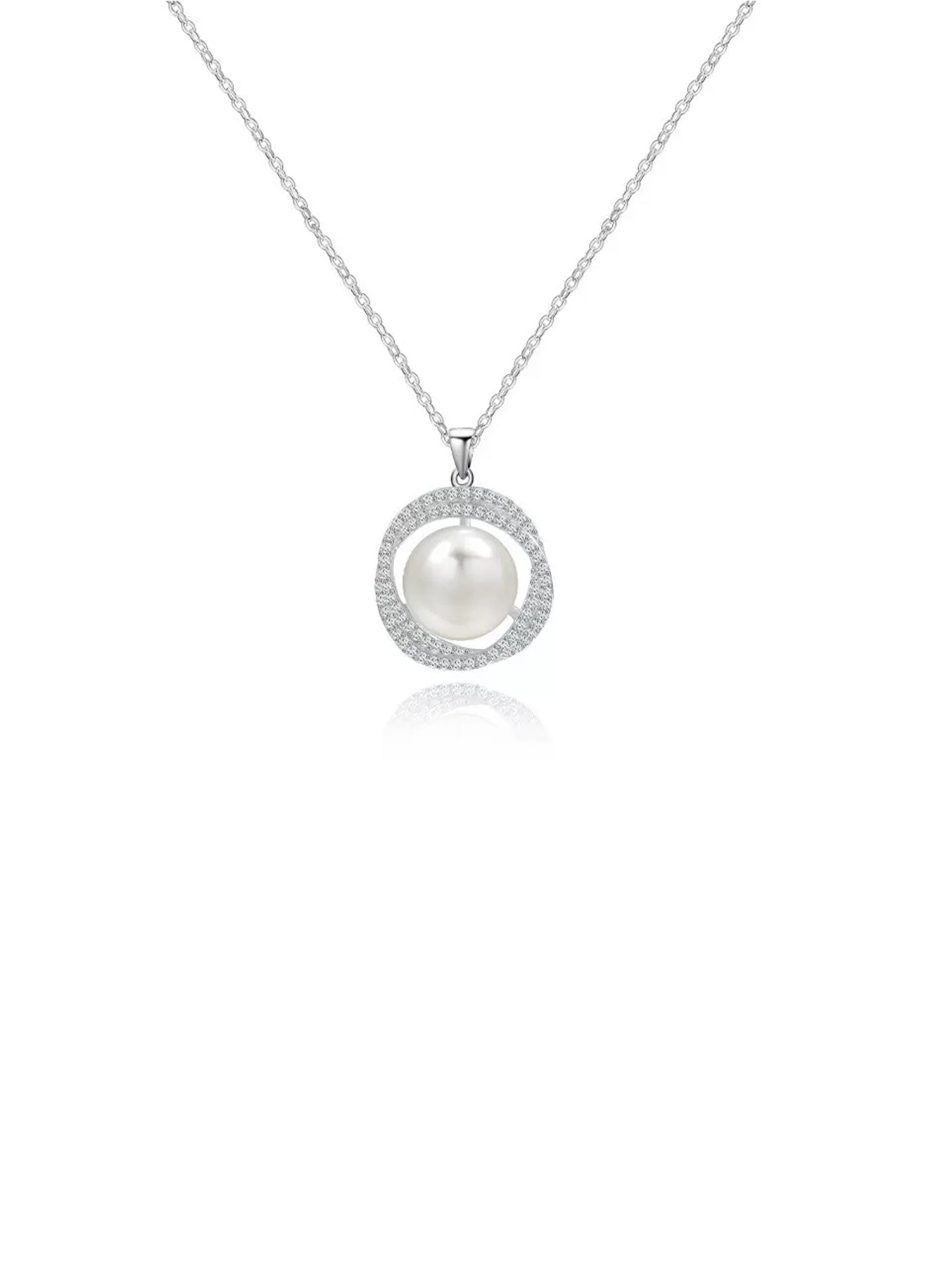 WRAPPED PEARL NECKLACE