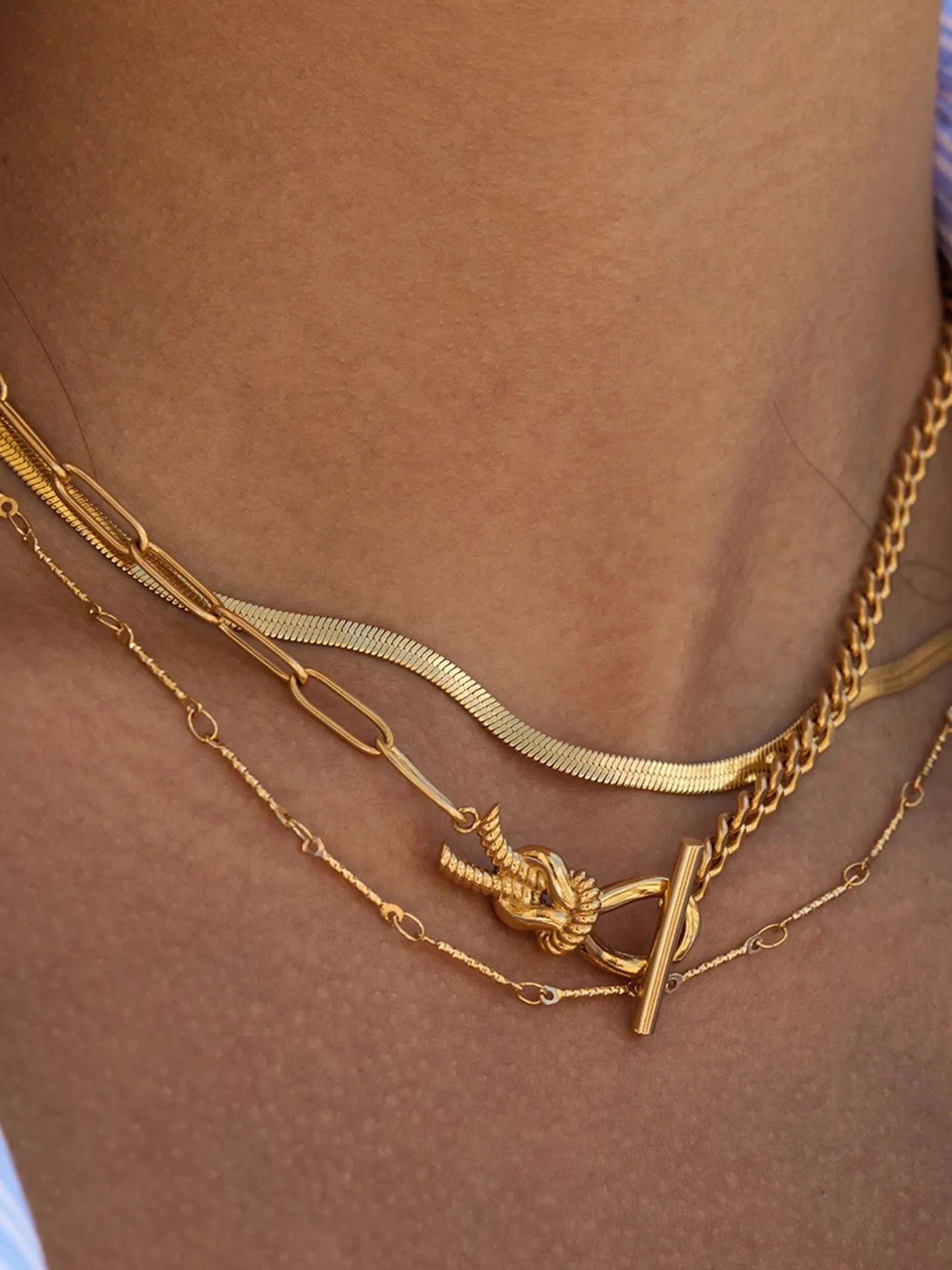 KNOT NECKLACE SET