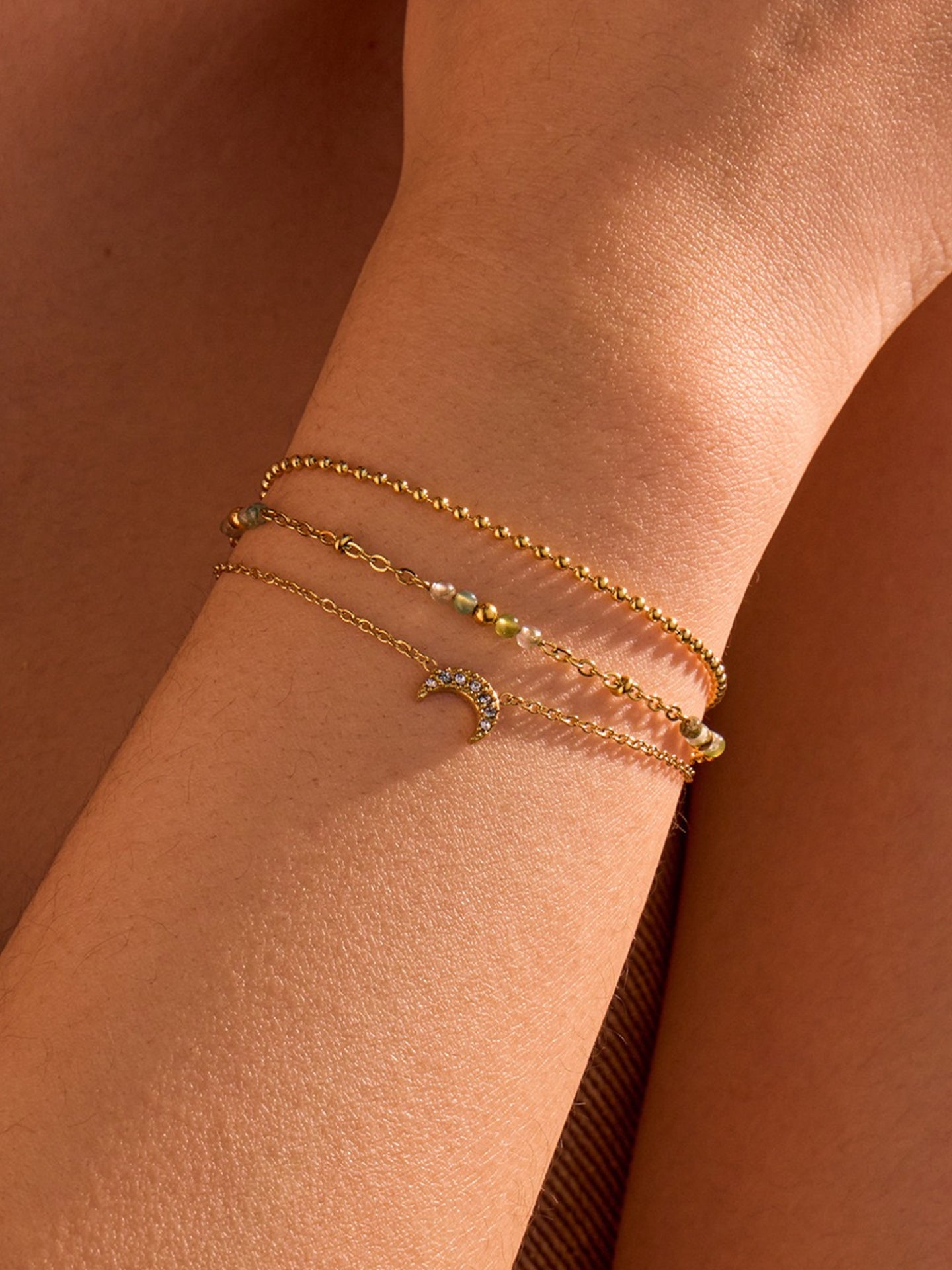 MOON ZIRCON BRACELET