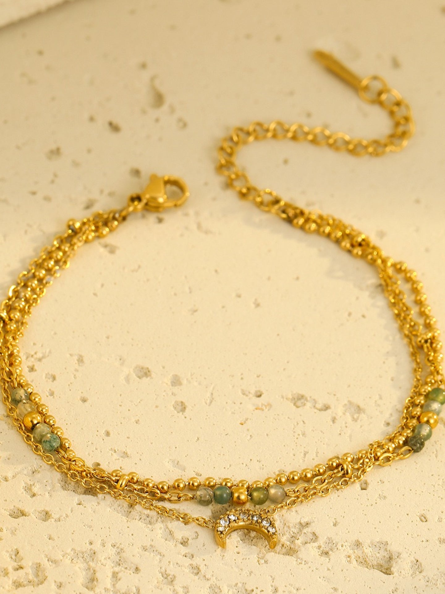 MOON ZIRCON BRACELET