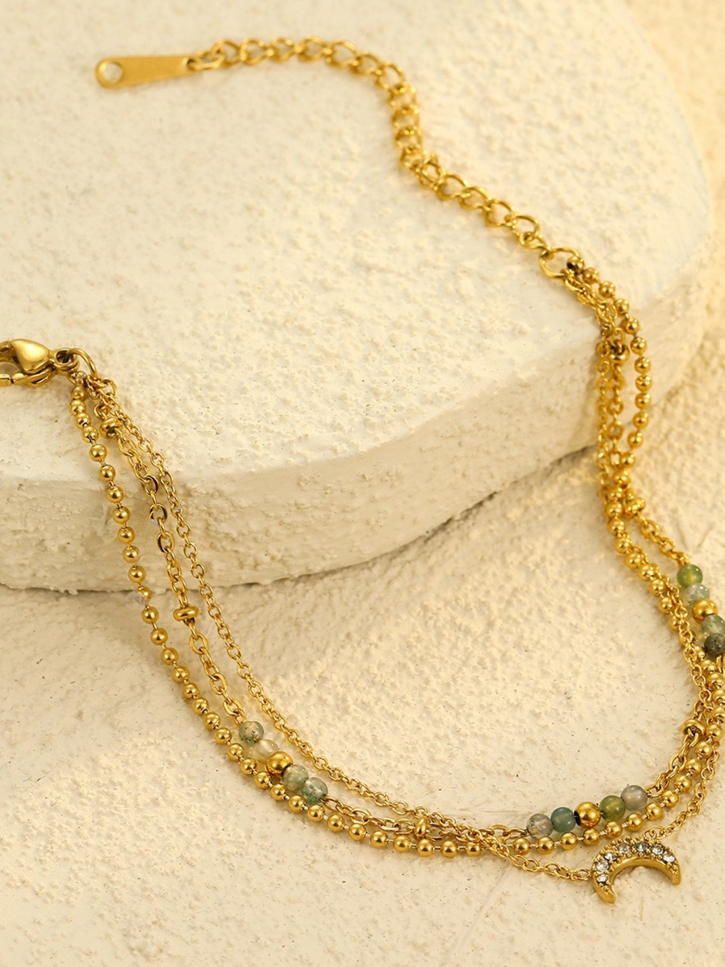 MOON ZIRCON BRACELET