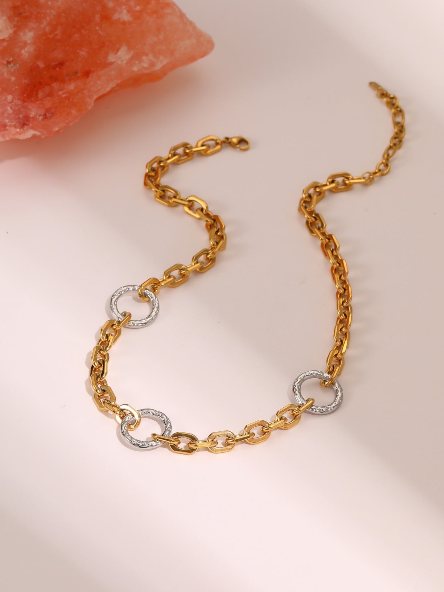 TWO-TONE JEWELRY SET