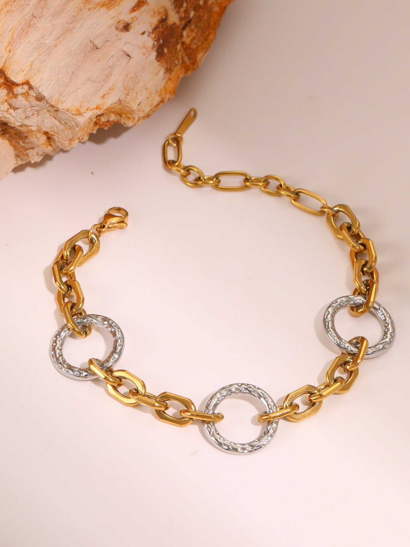 TWO-TONE JEWELRY SET