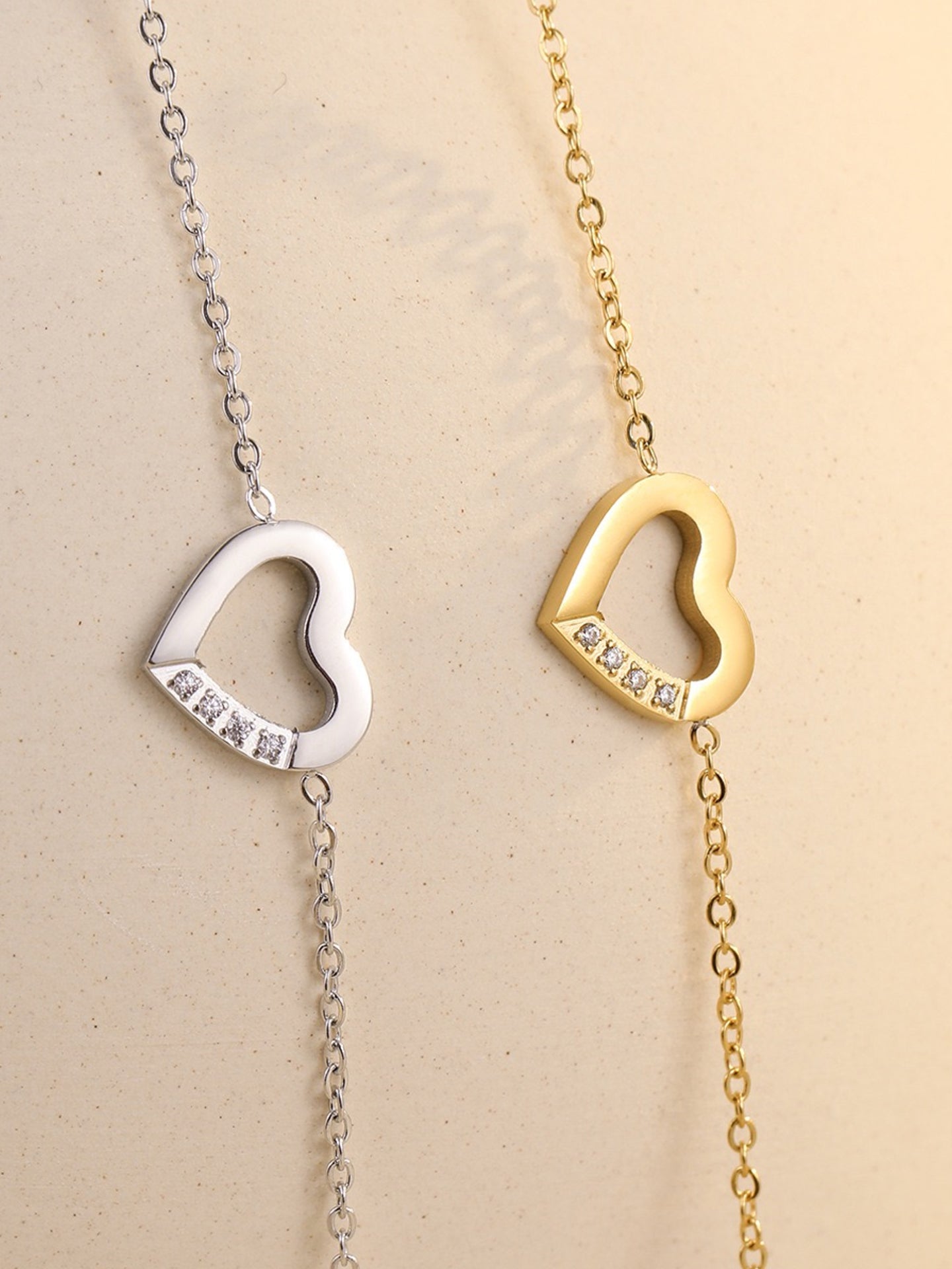 OPENWORK HEART BRACELET