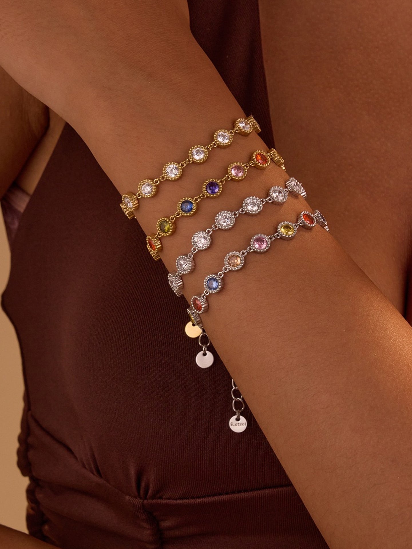 COLORFUL ZIRCON BRACELET