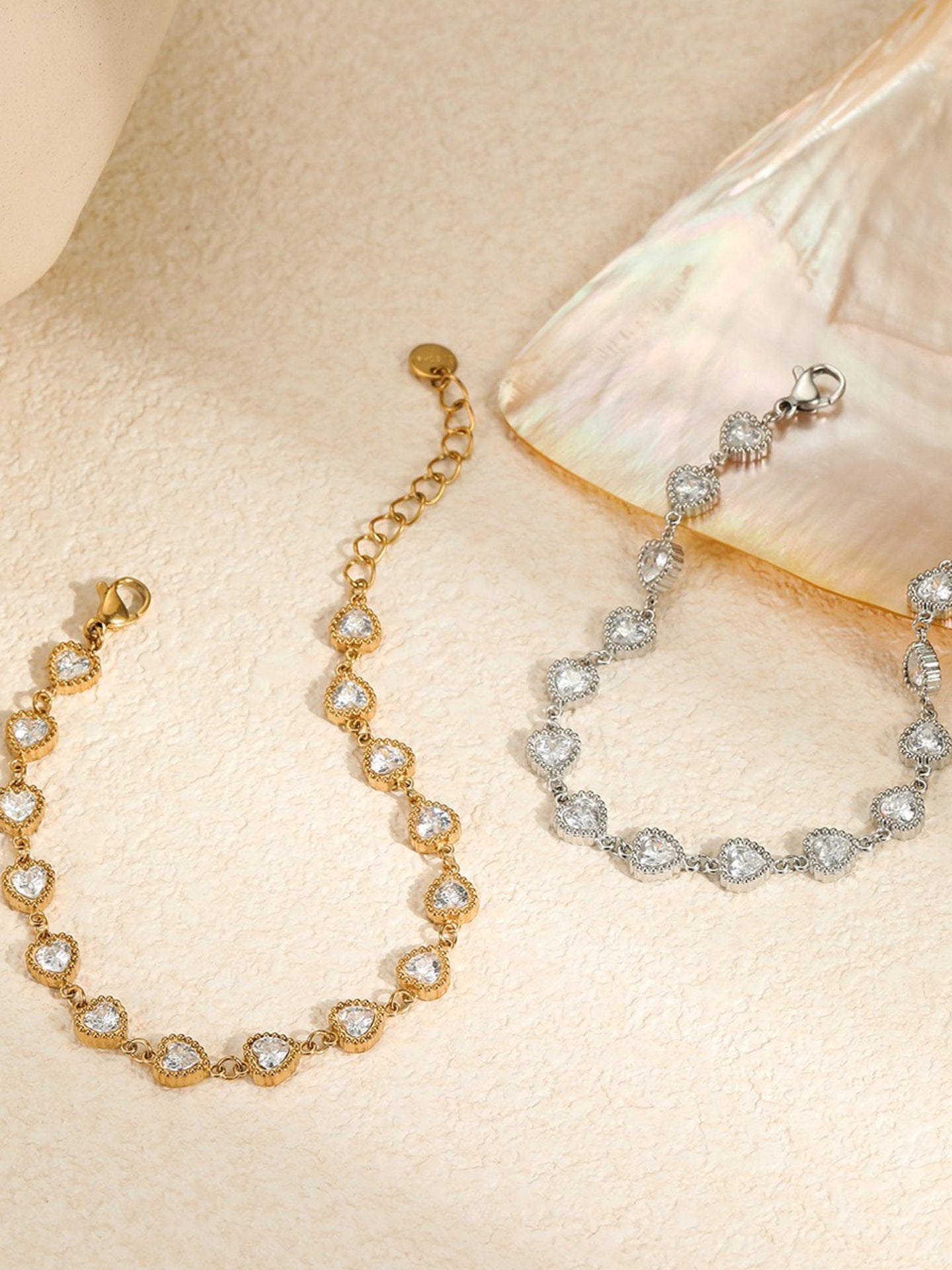 HEART ZIRCON BRACELET