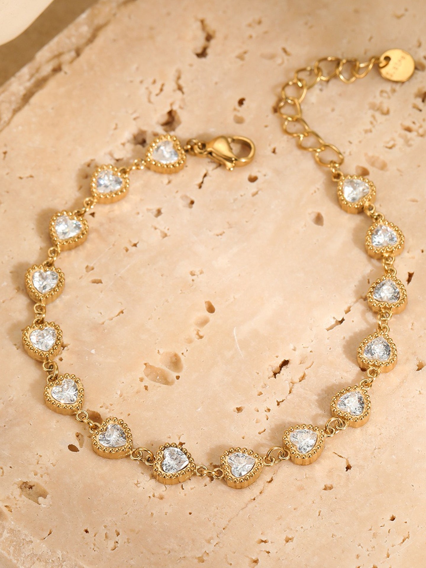 HEART ZIRCON BRACELET